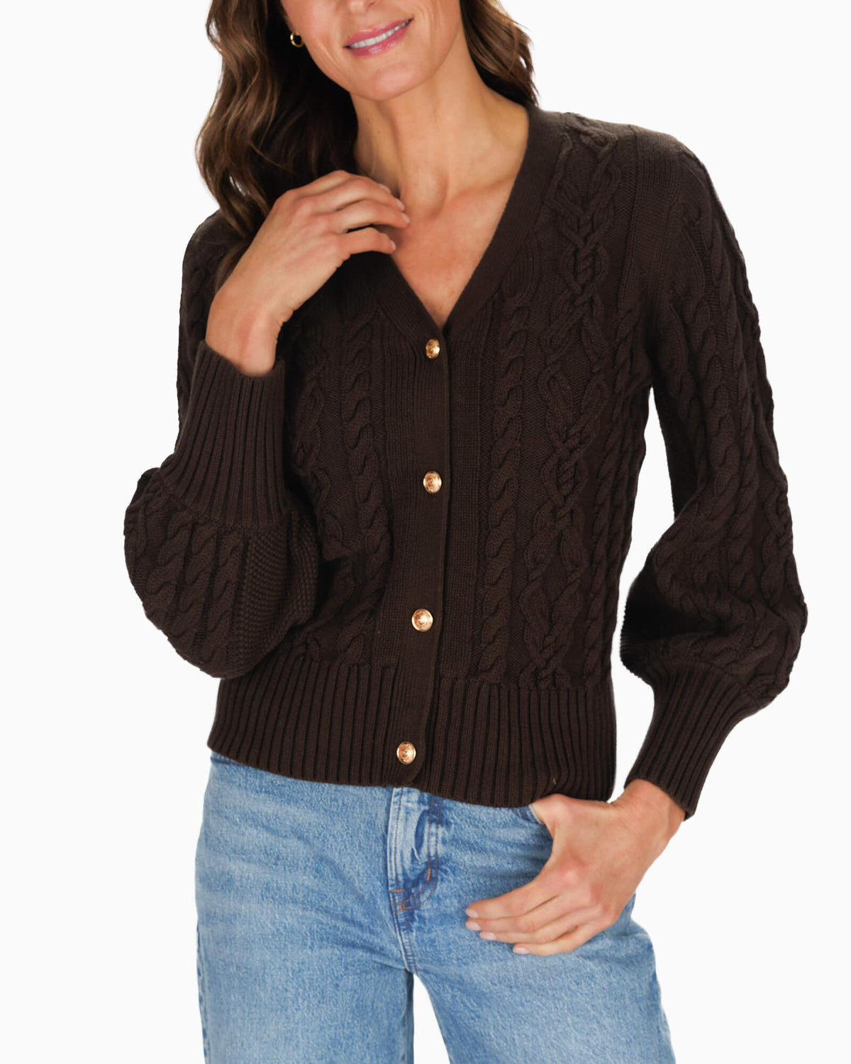 Chloe Cardi Chocolate