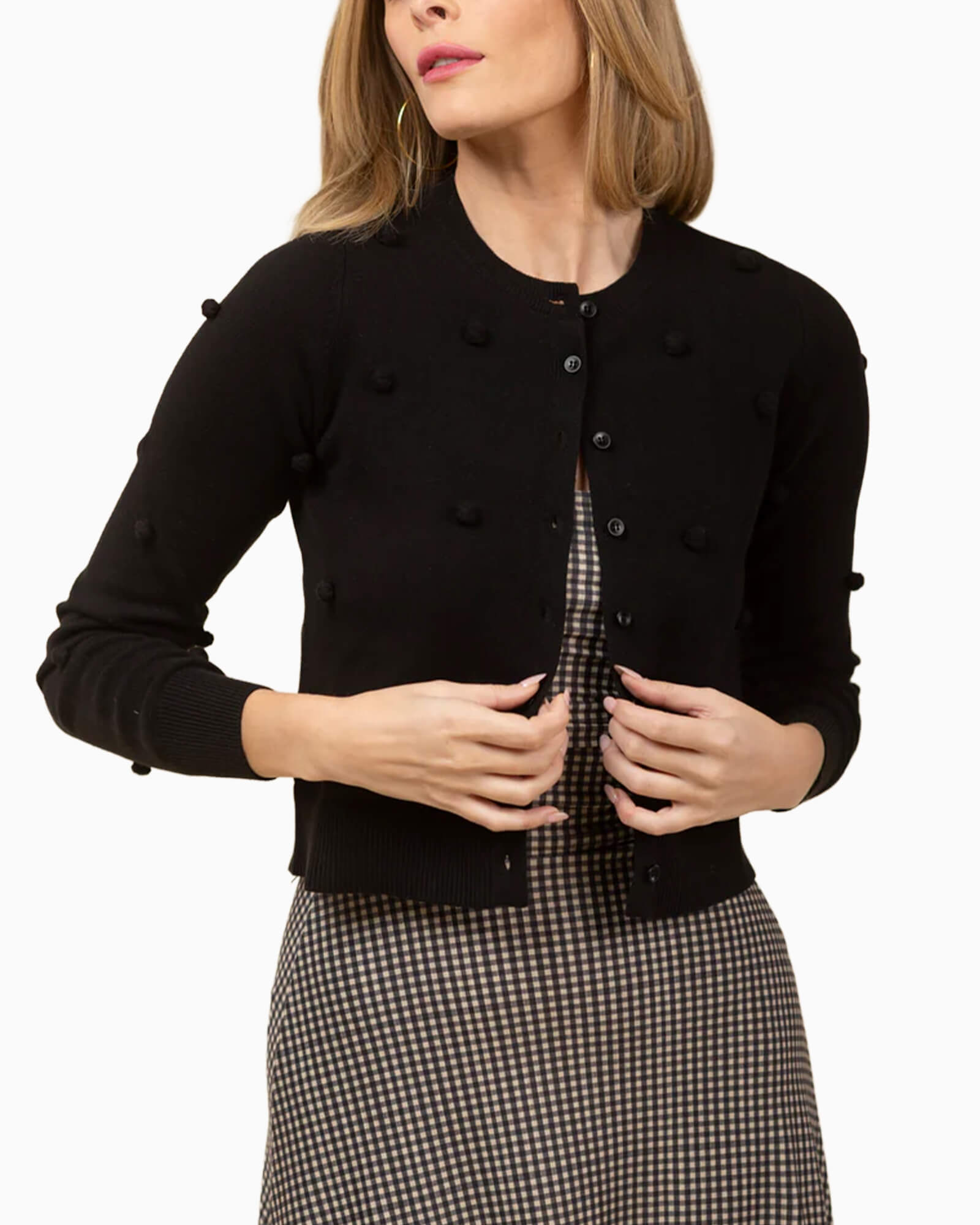 The Juniper Cardigan Black