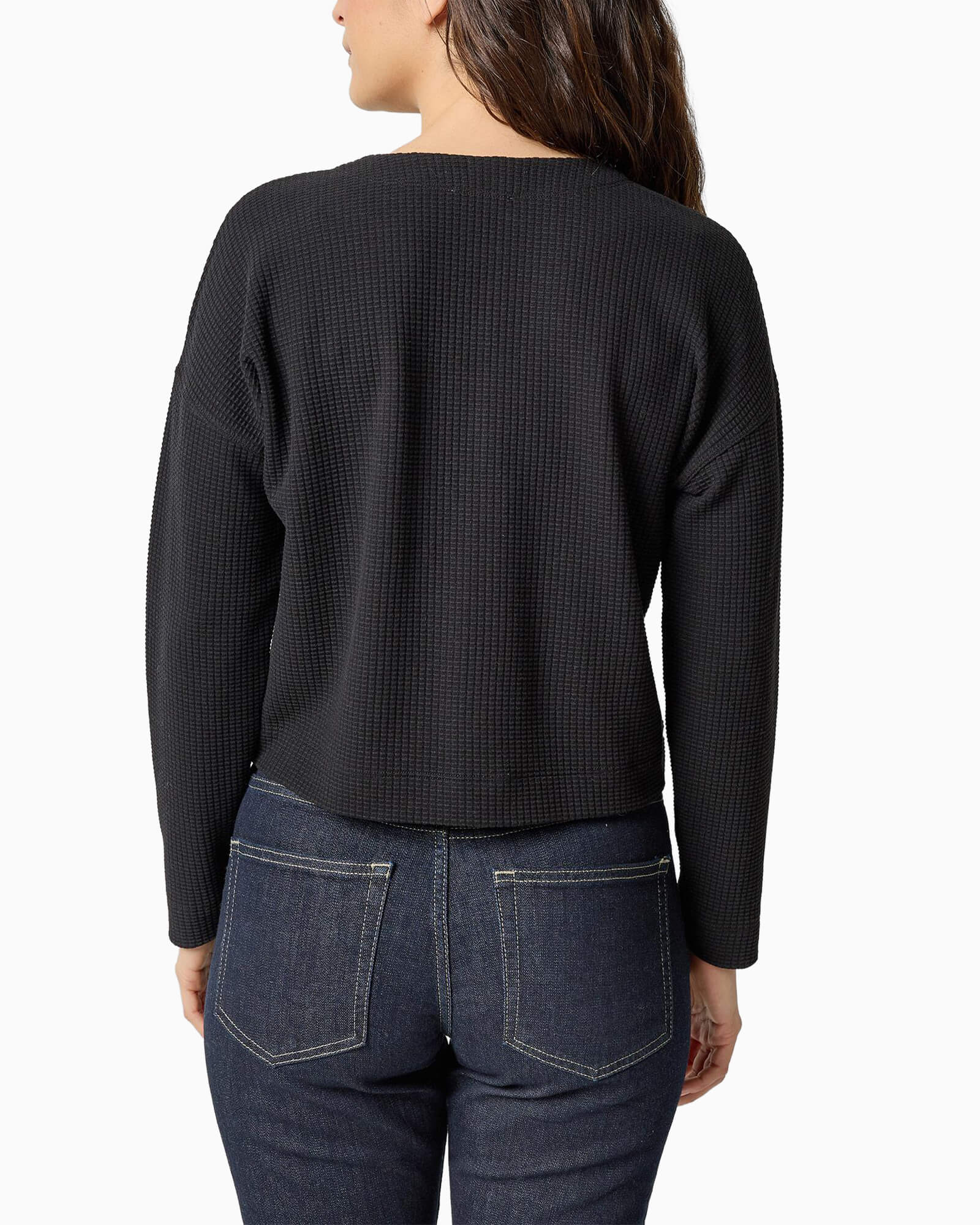 Long Sleeve Cardi Black