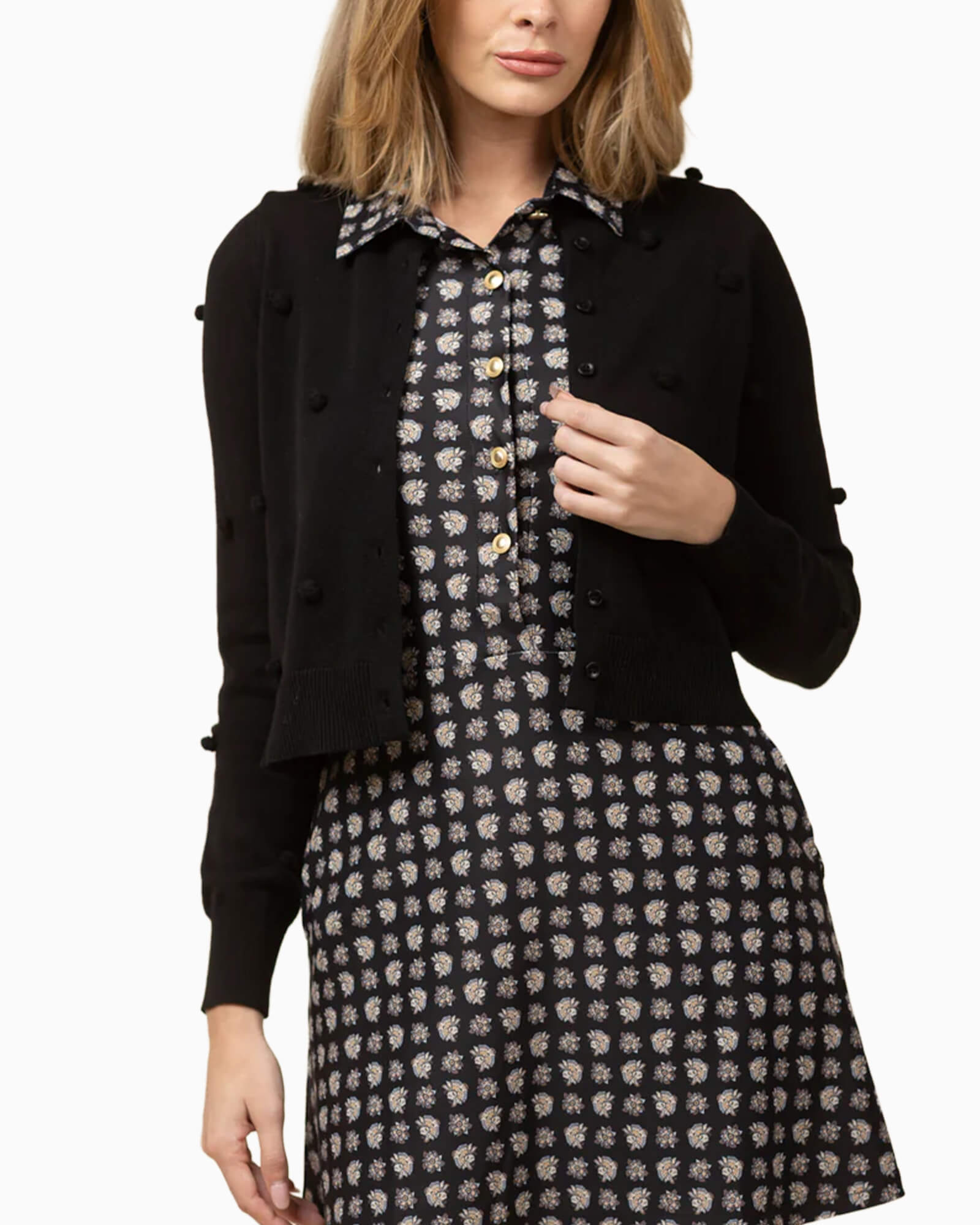 The Juniper Cardigan Black