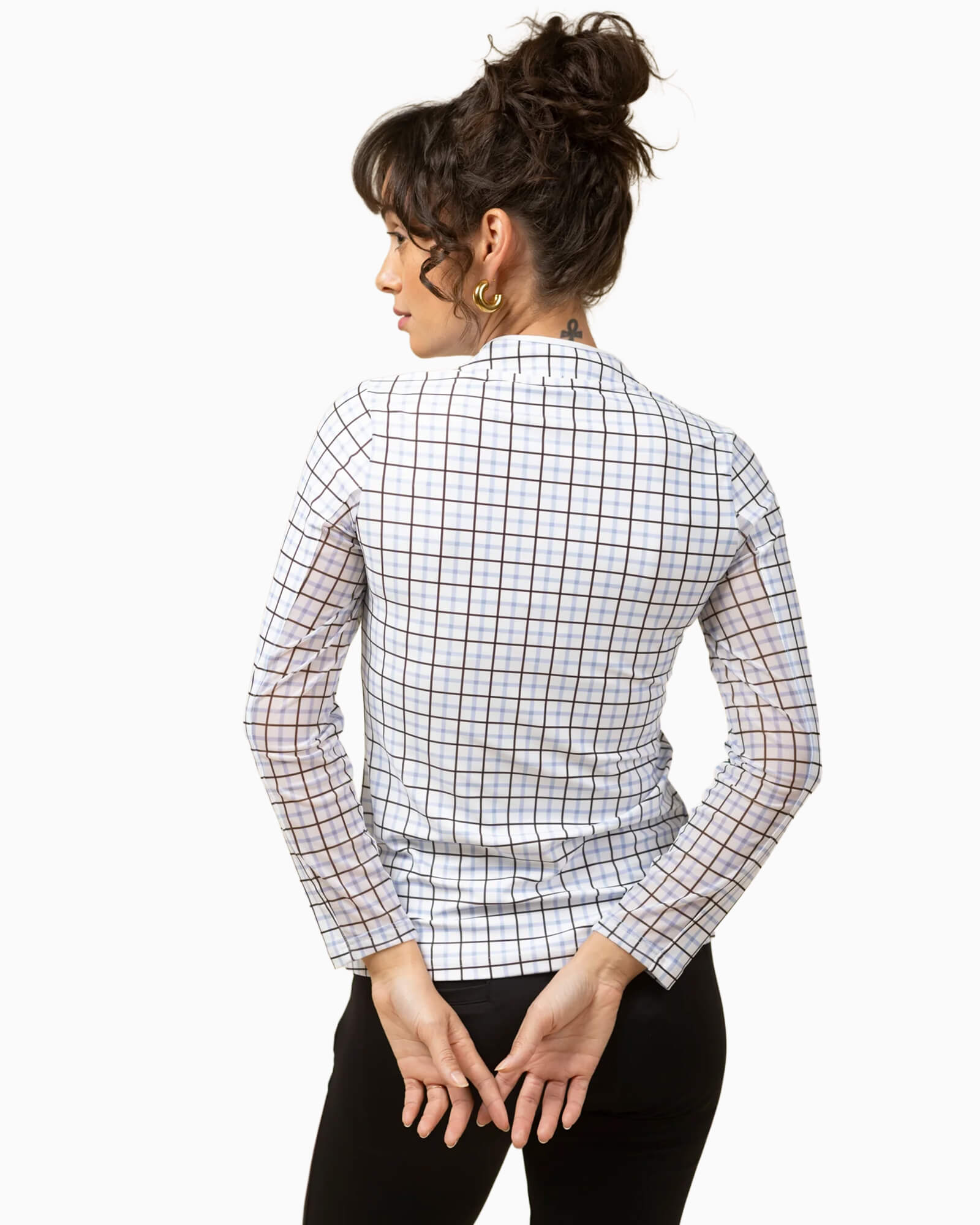 The Carey 1/4 Zip Pullover Classic Plaid