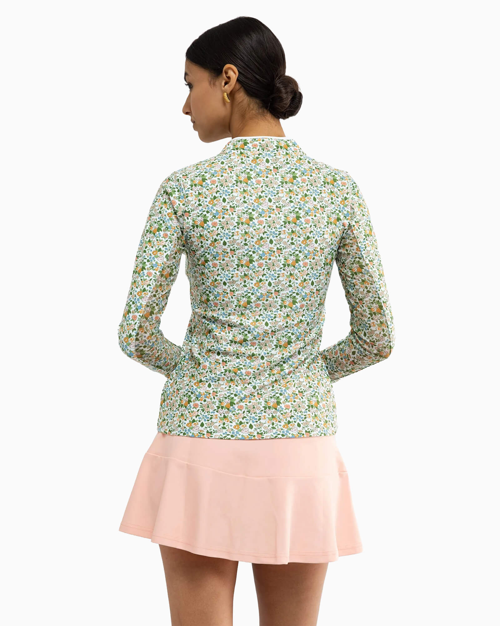 Carey Quarter Zip Posie Spritz
