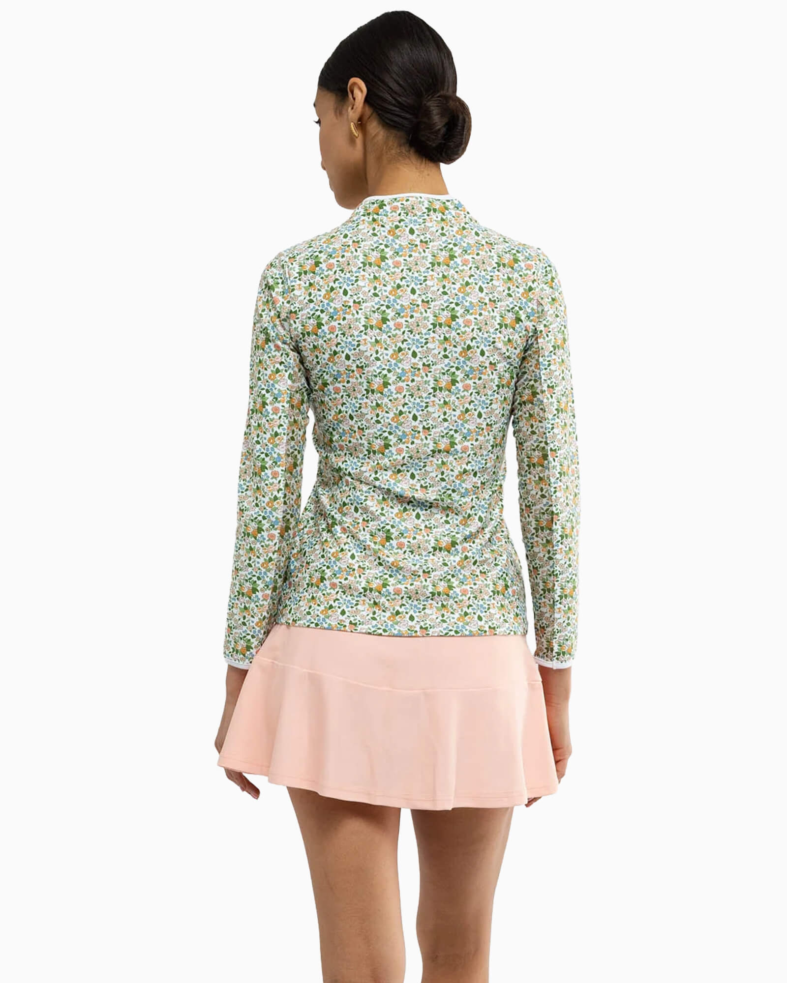 Carey Quarter Zip Posie Spritz
