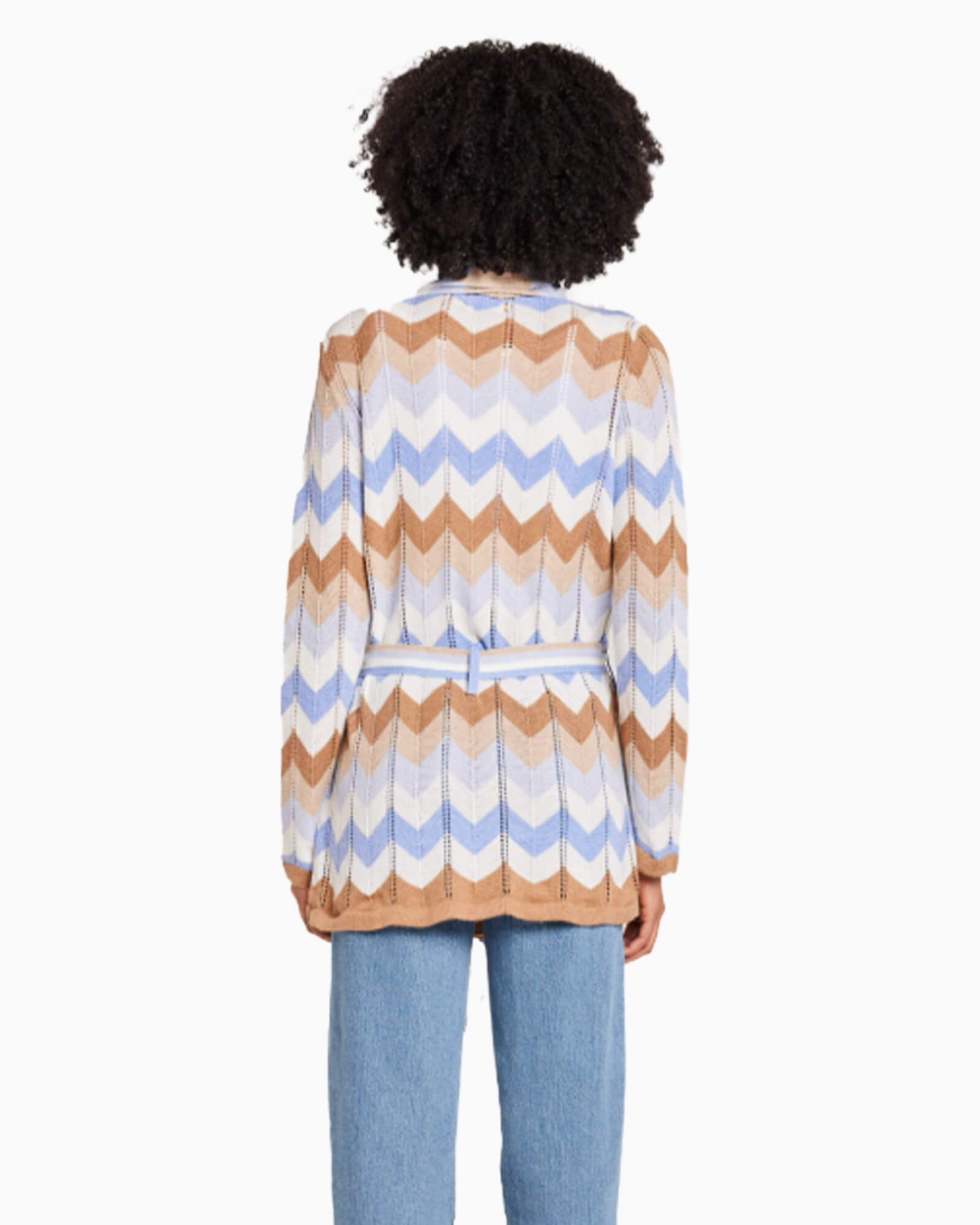 Chevron Wrap Cardigan