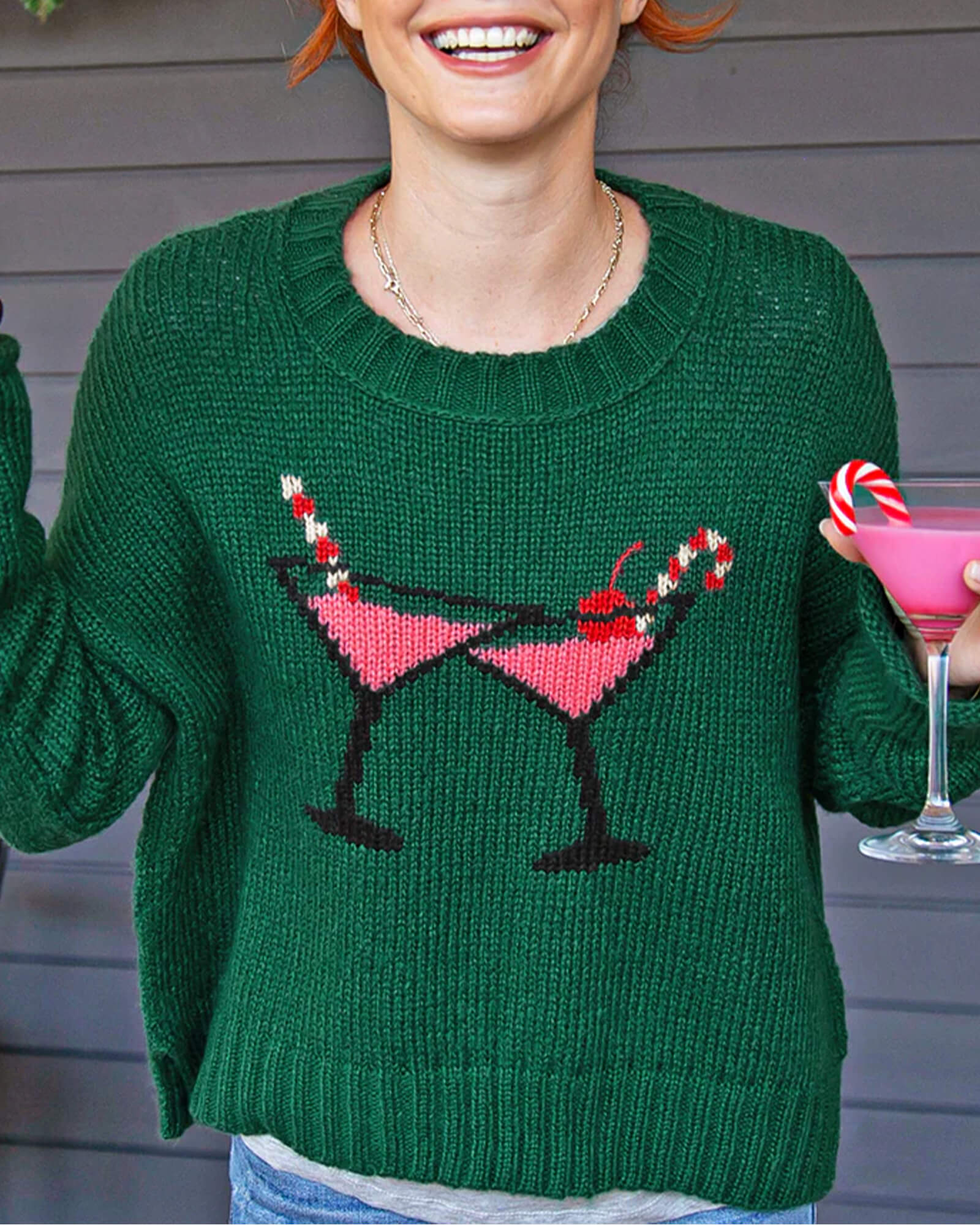 Chin Chin Crew Neck Sweater