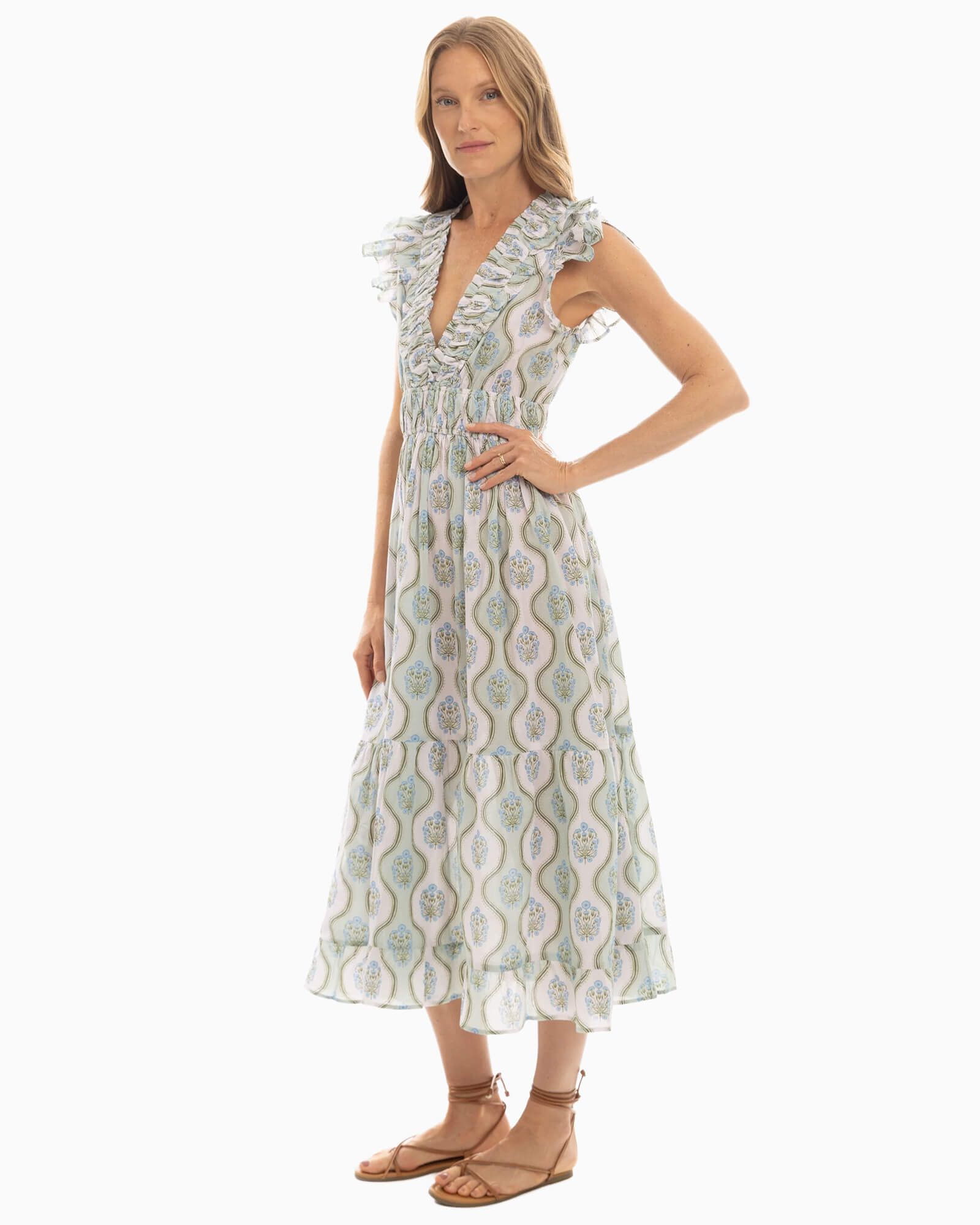 Cora Dress Soft Mint