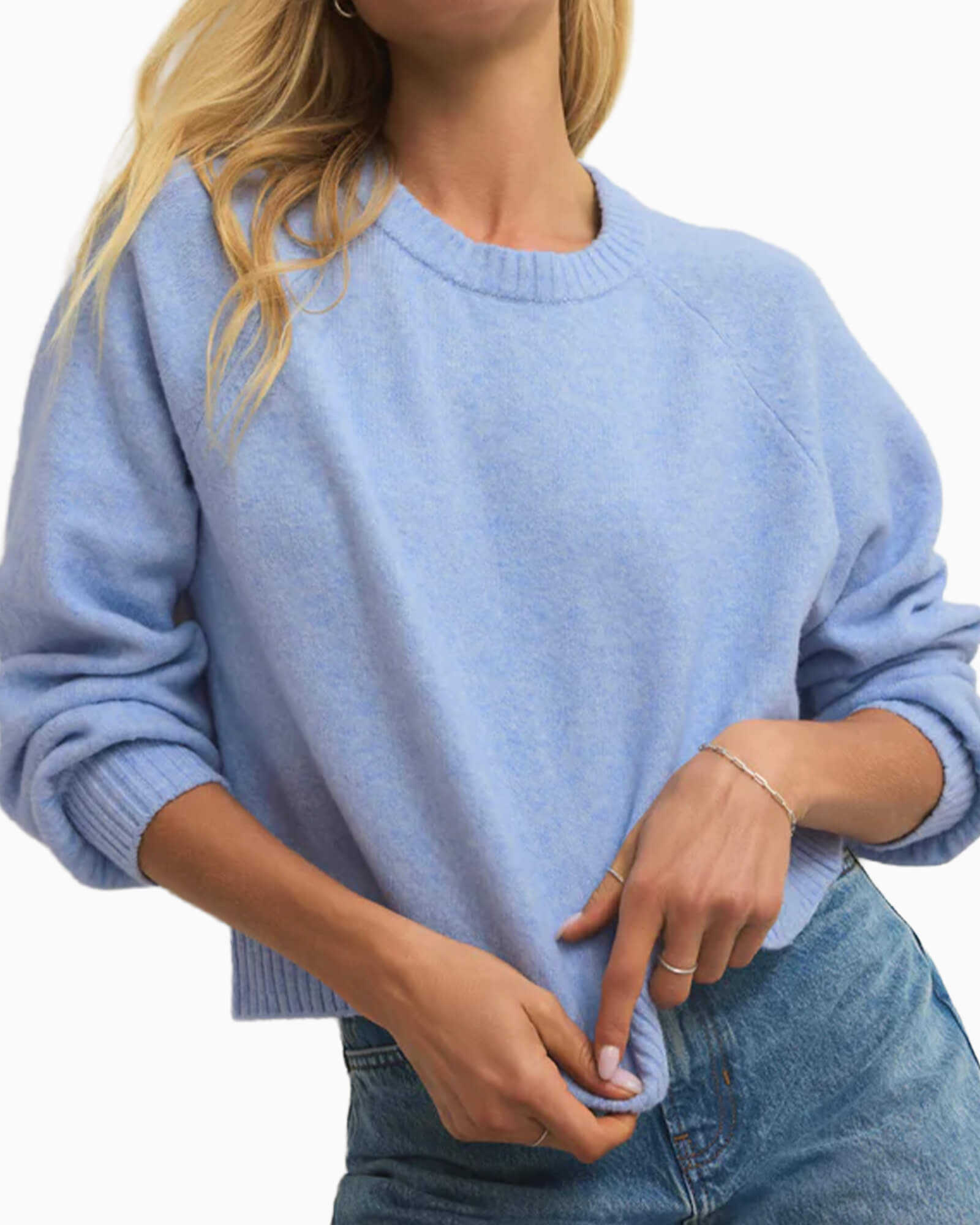 Coming Up Cozy Sweater - Purple Poppy