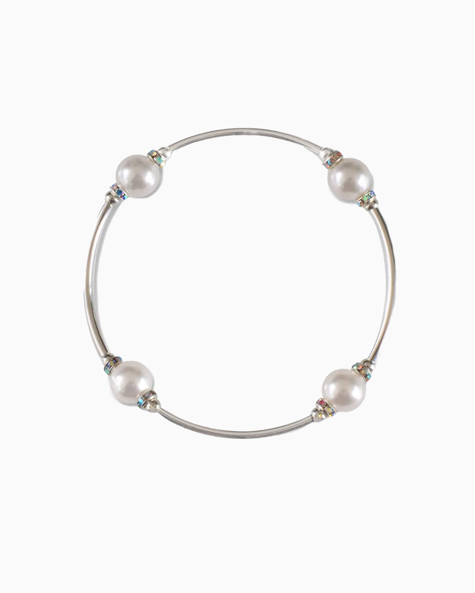 Crystal & Pearl Blessing Bracelet