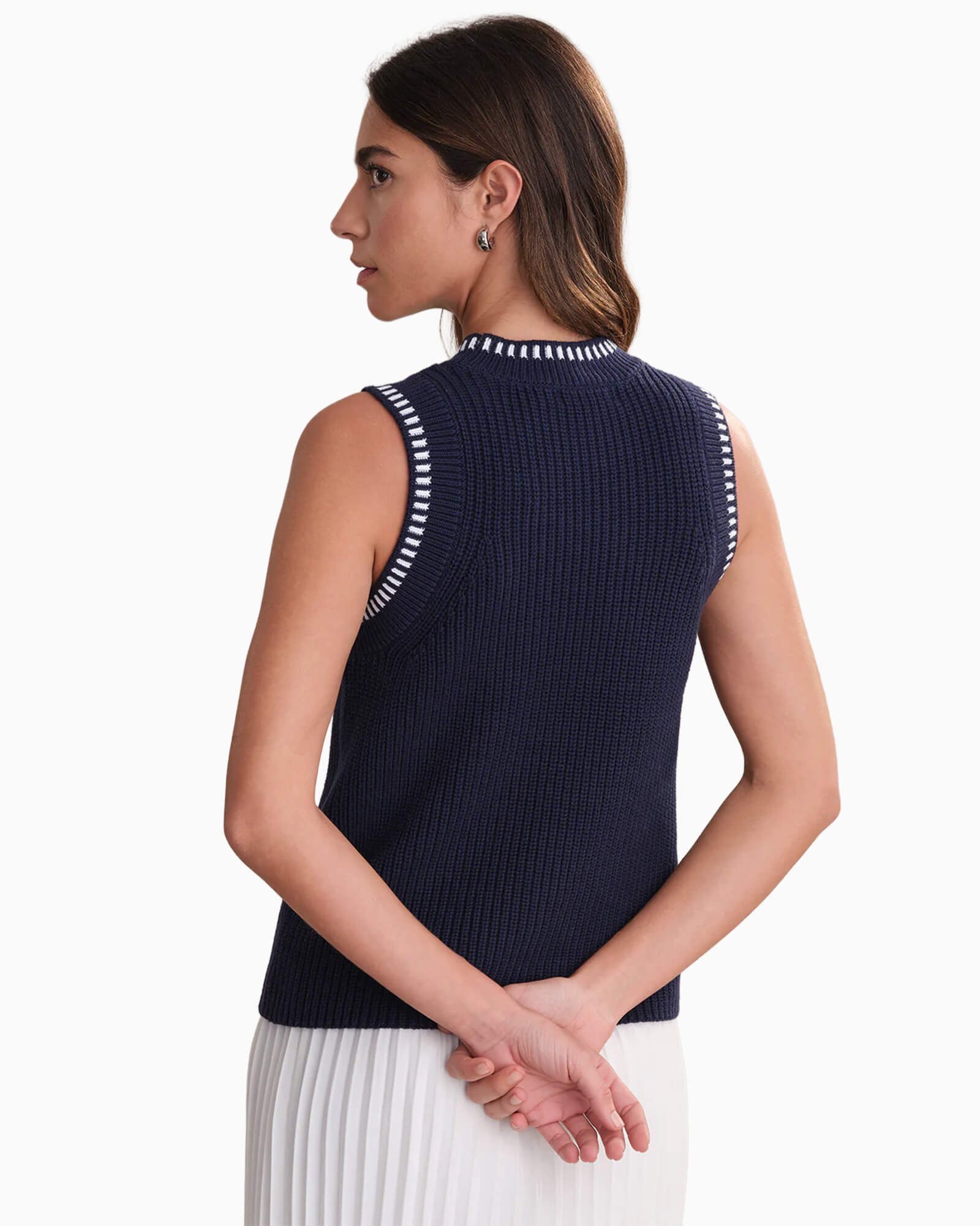 Demi Contrast Tipping Cable Tank