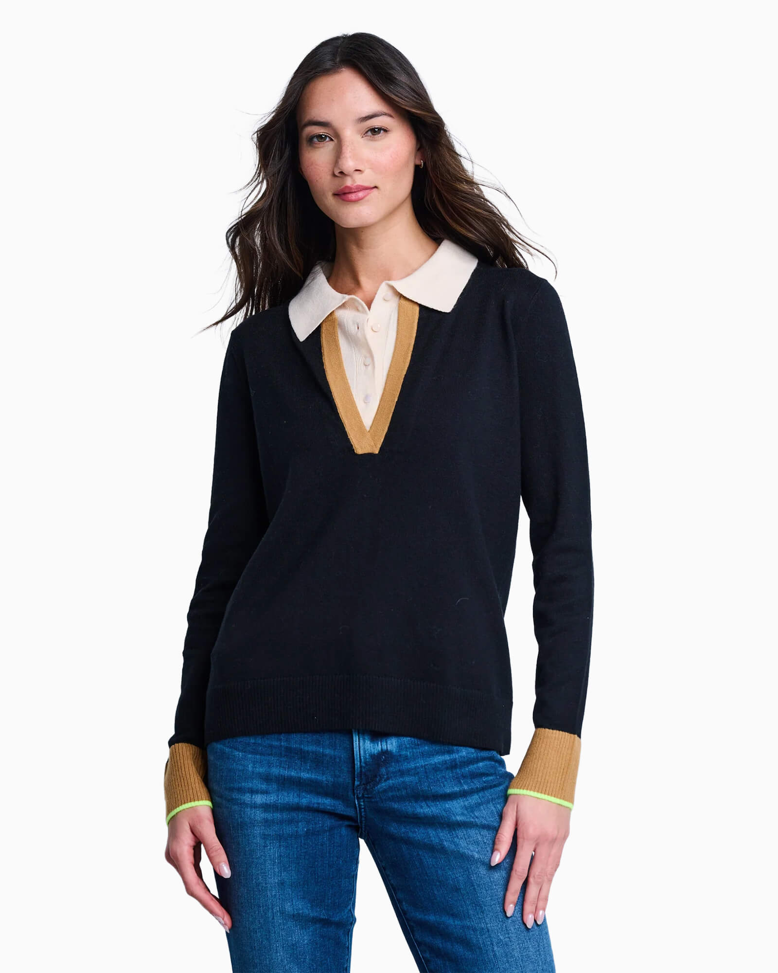 Double Down Sweater Black