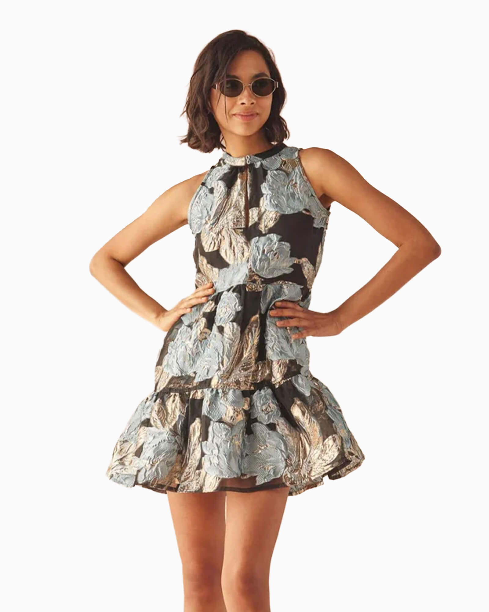 Elsie Mini Dress Vivienne Mussel