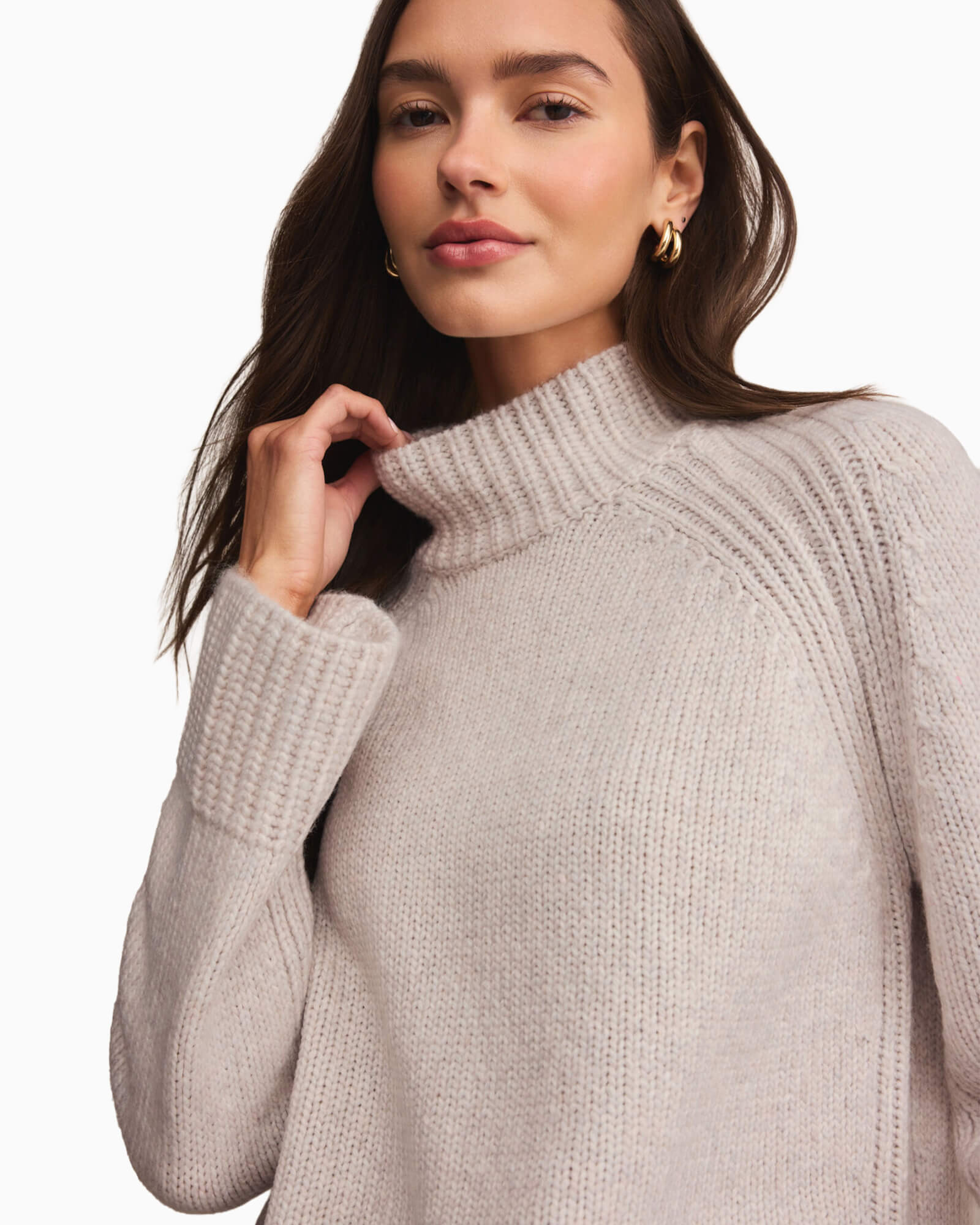 Emerge Funnel Neck Sweater
