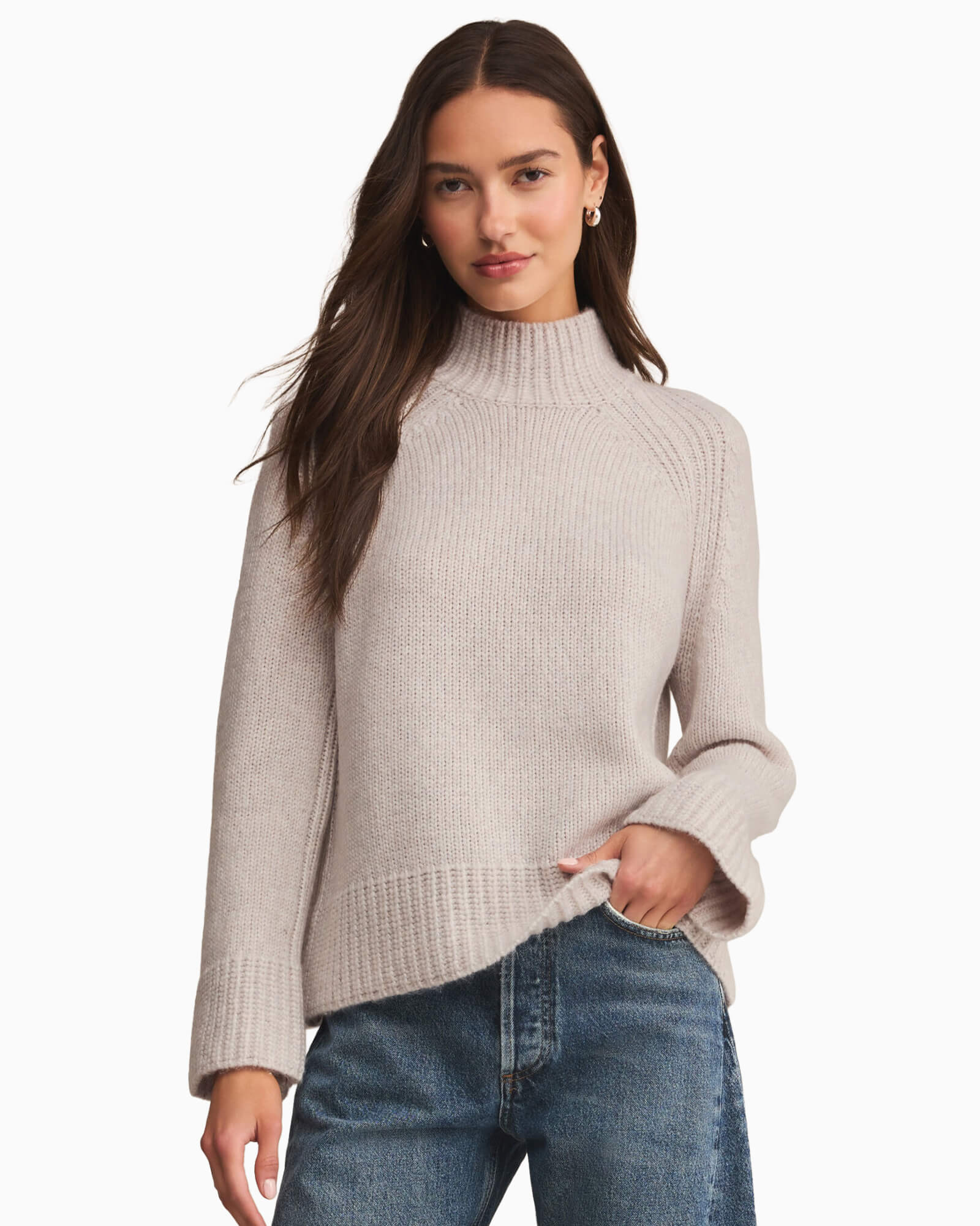 Emerge Funnel Neck Sweater