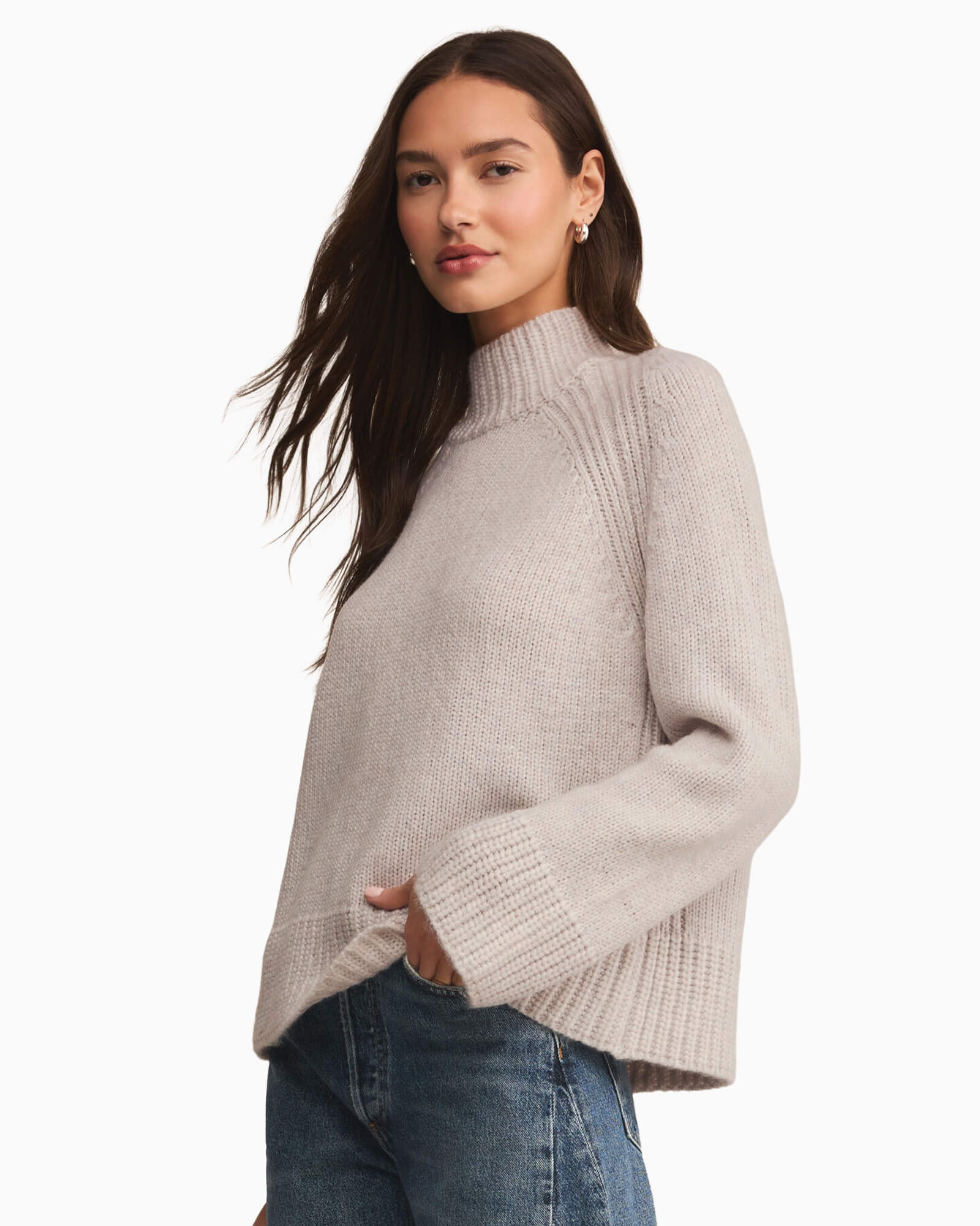 Emerge Funnel Neck Sweater