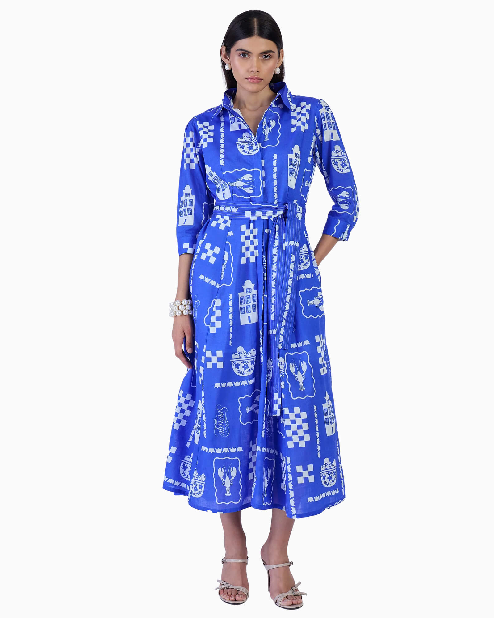 Emily Dress Sverige Indigo