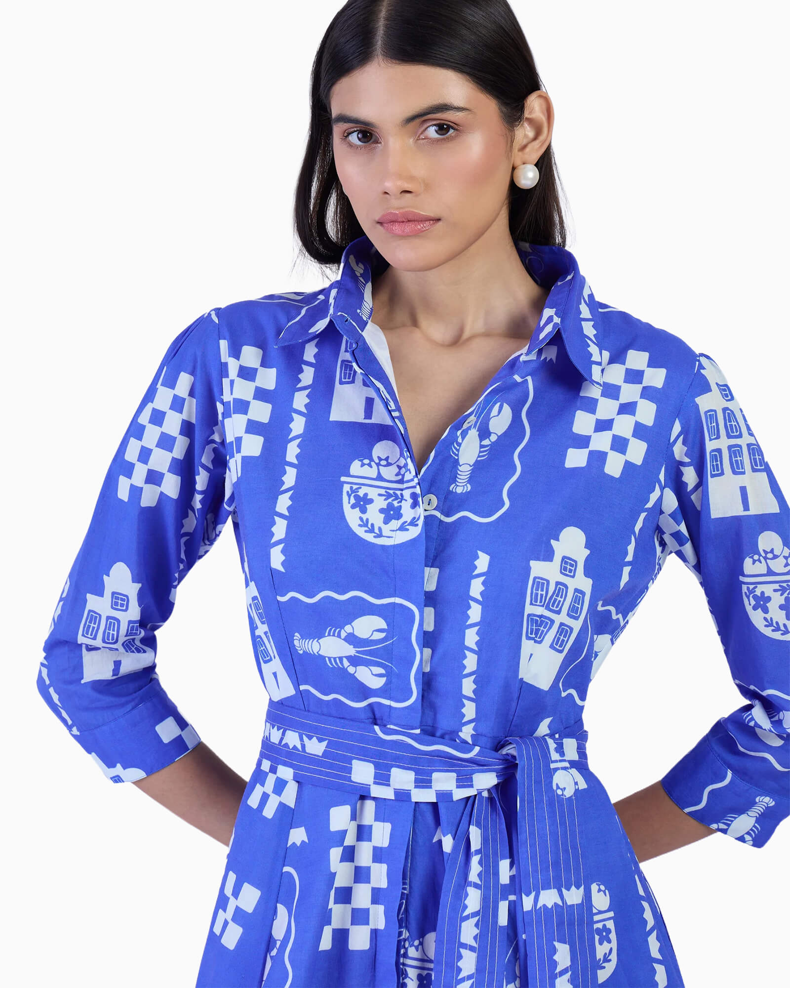 Emily Dress Sverige Indigo