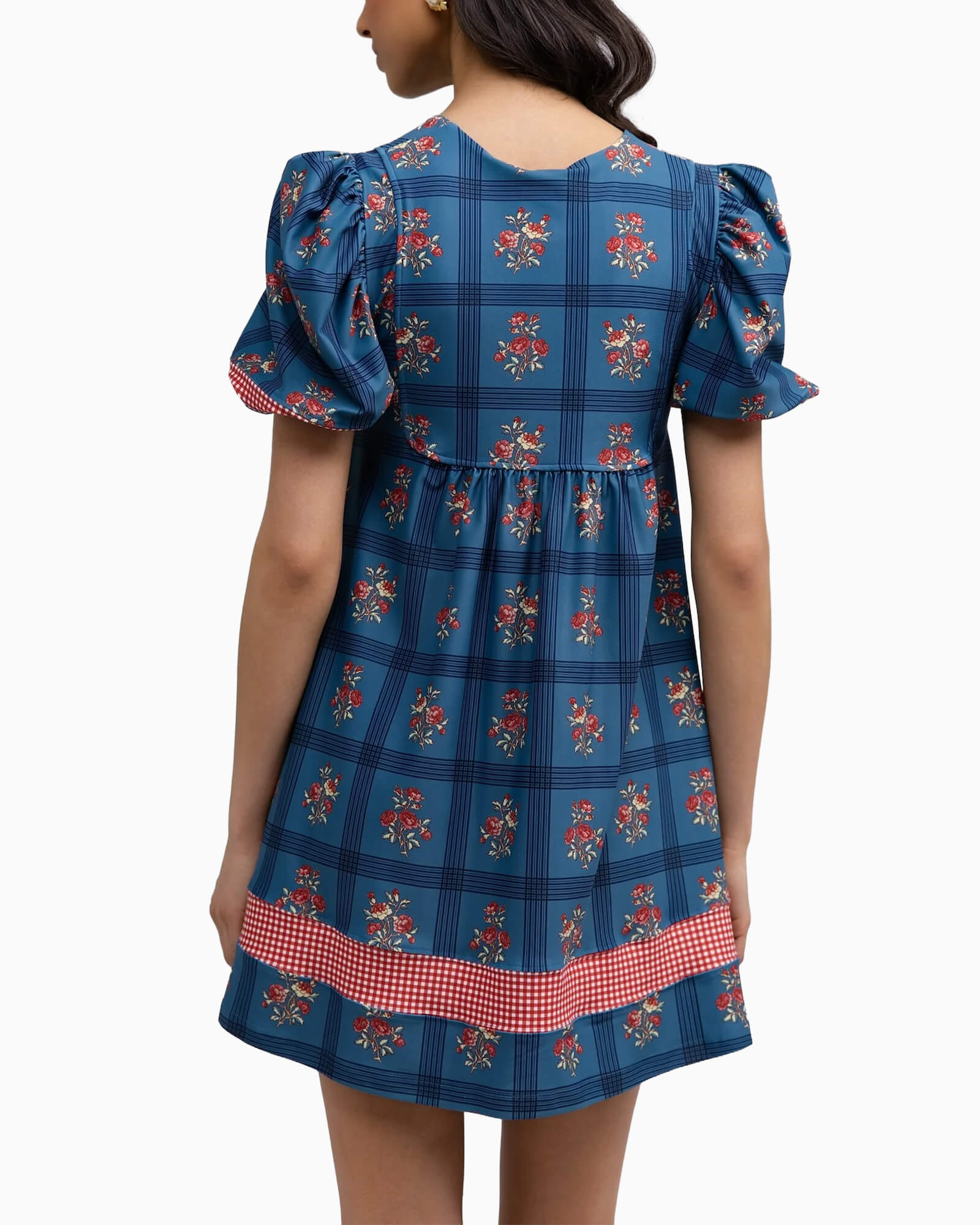 Emme Dress Camellia Plaid
