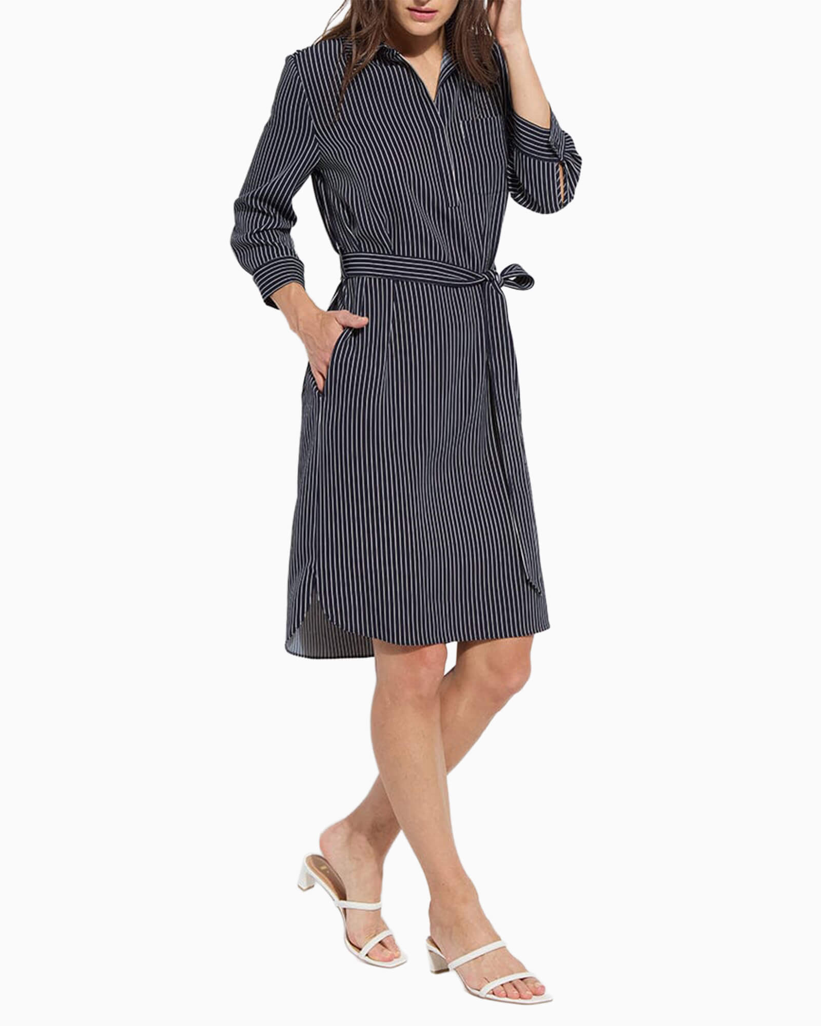 Enora Popover Shirt Dress