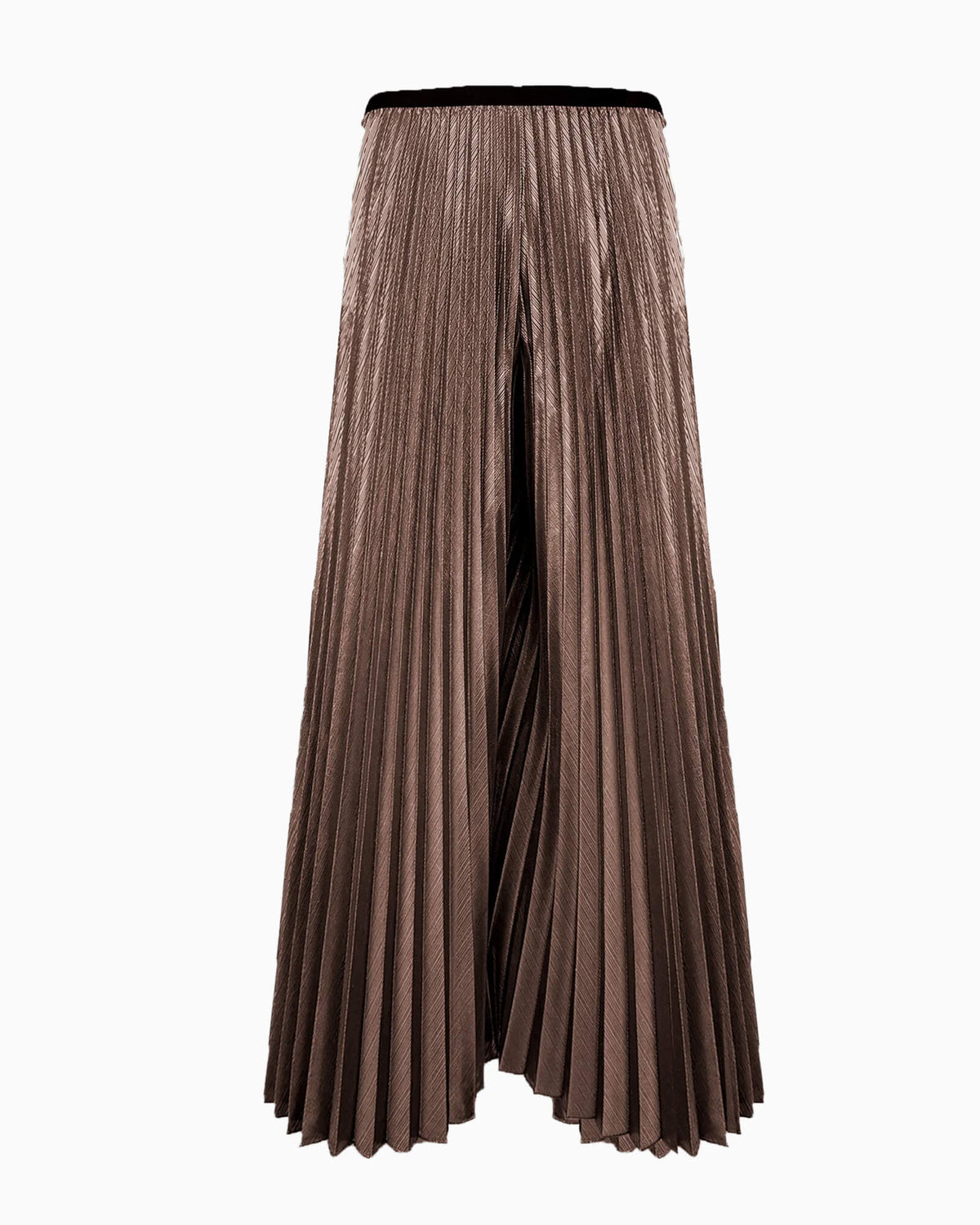 Esther Metallic Pleated Palazzo Pant