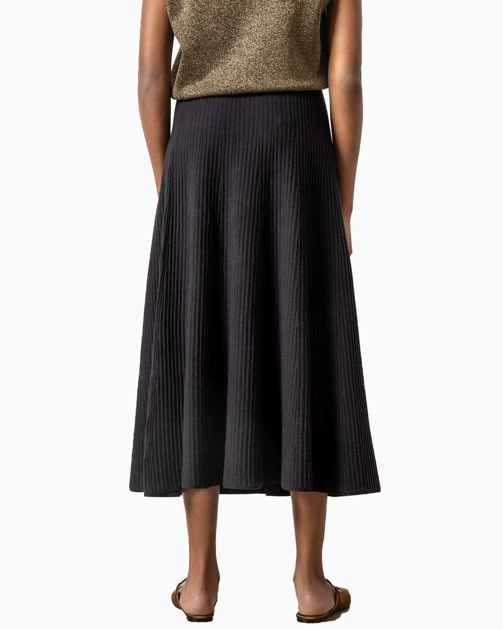 Flared Sweater Skirt