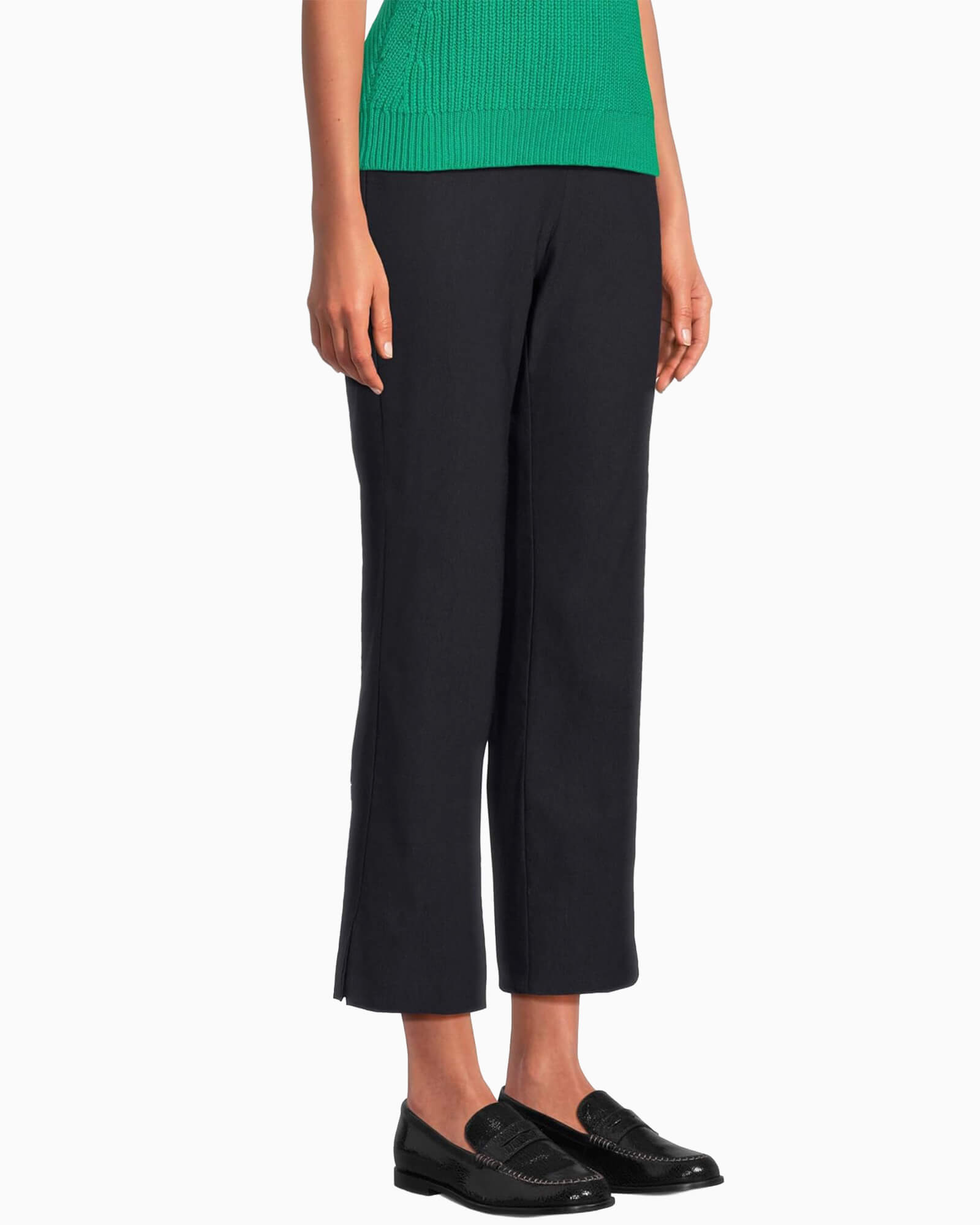 Krazy Larry Pull-On Wide Ankle Pant Navy