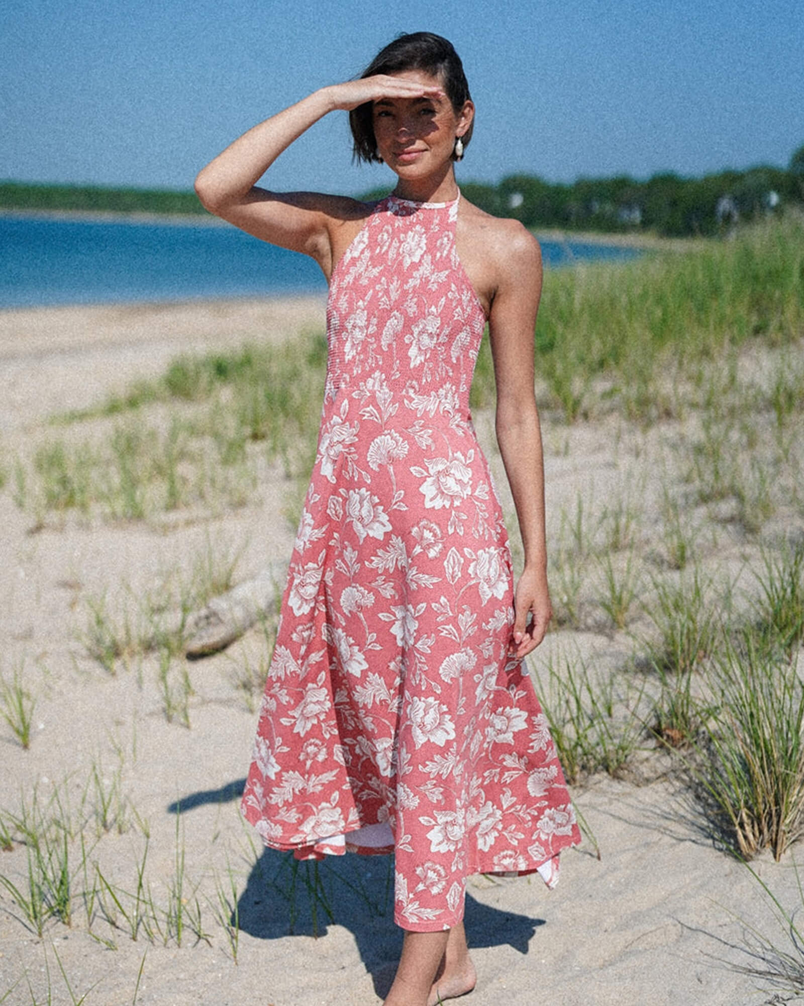 Florenza Dress Beach Bloom