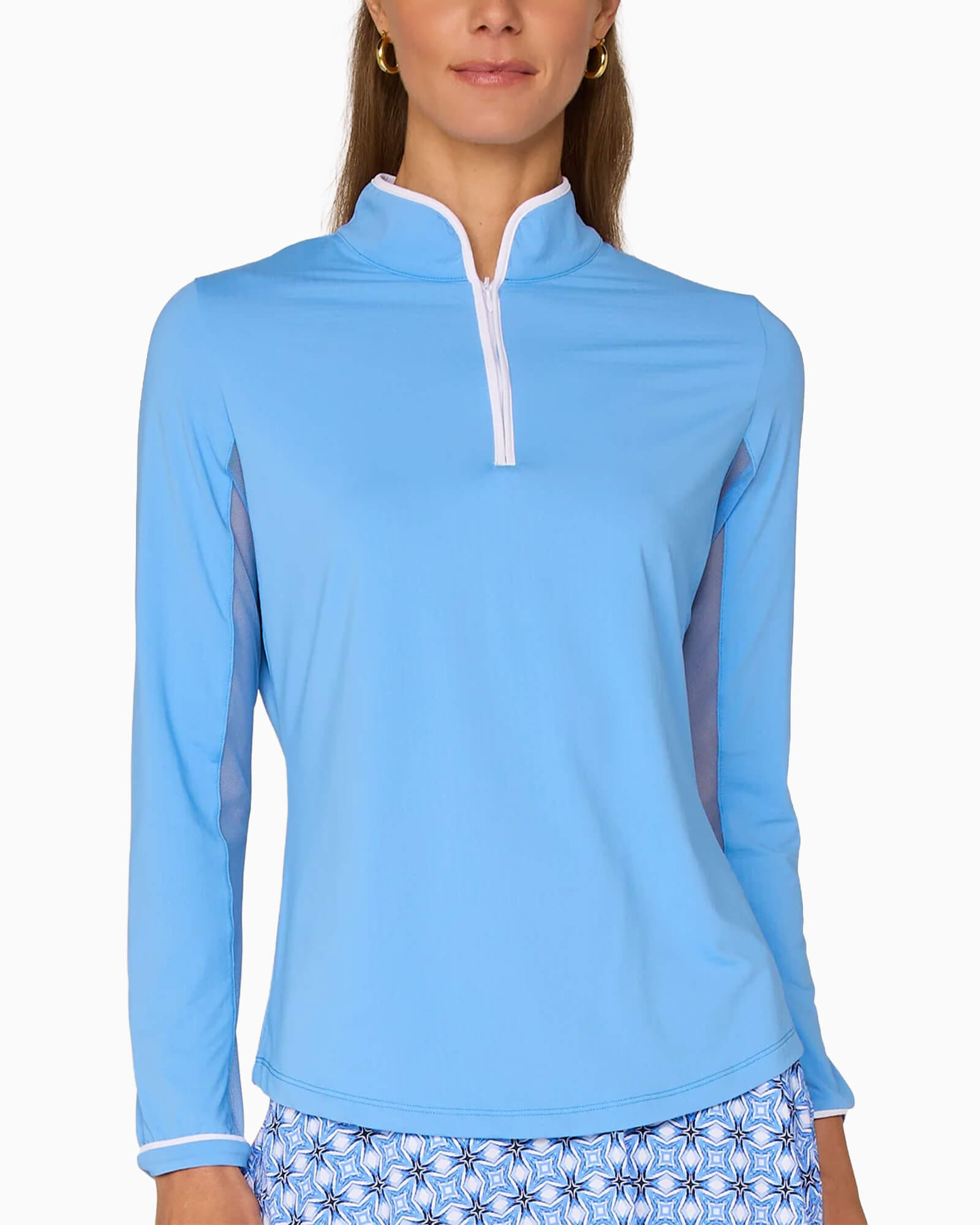 Women's Long Sleeve Performance Top Bright Peri