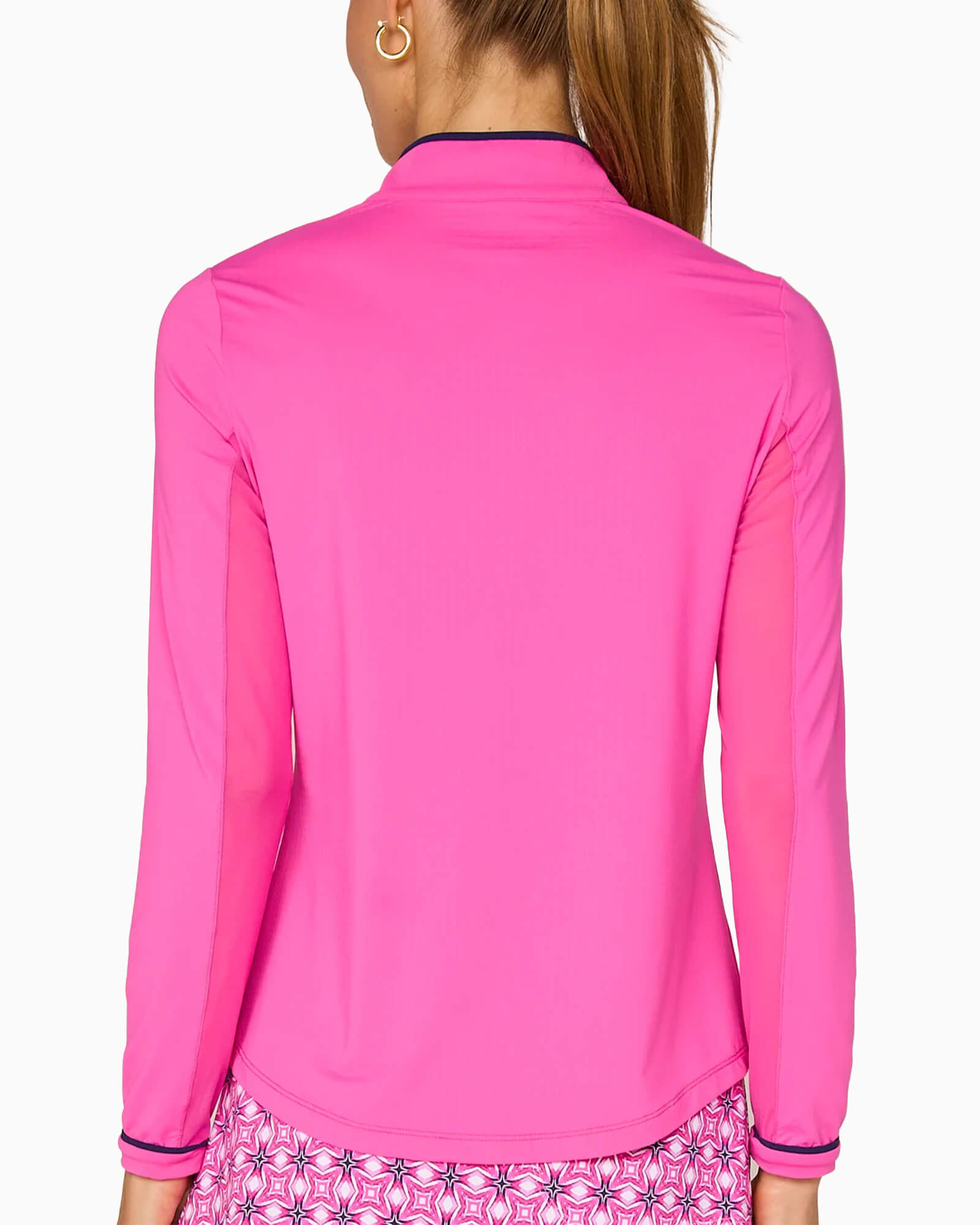 Women's Long Sleeve Performance Top Hot Pink