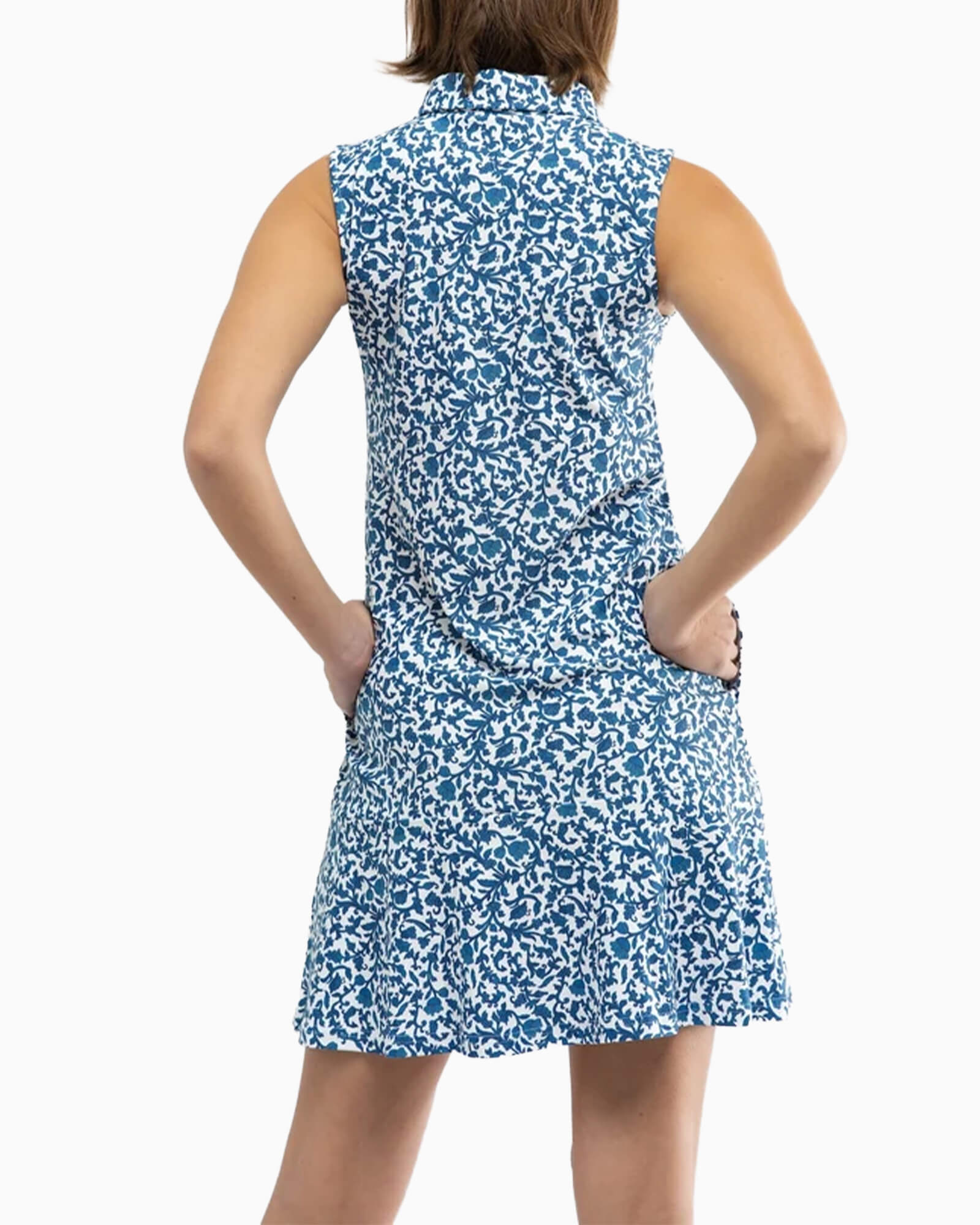 Gracie Dress Porcelain Floral