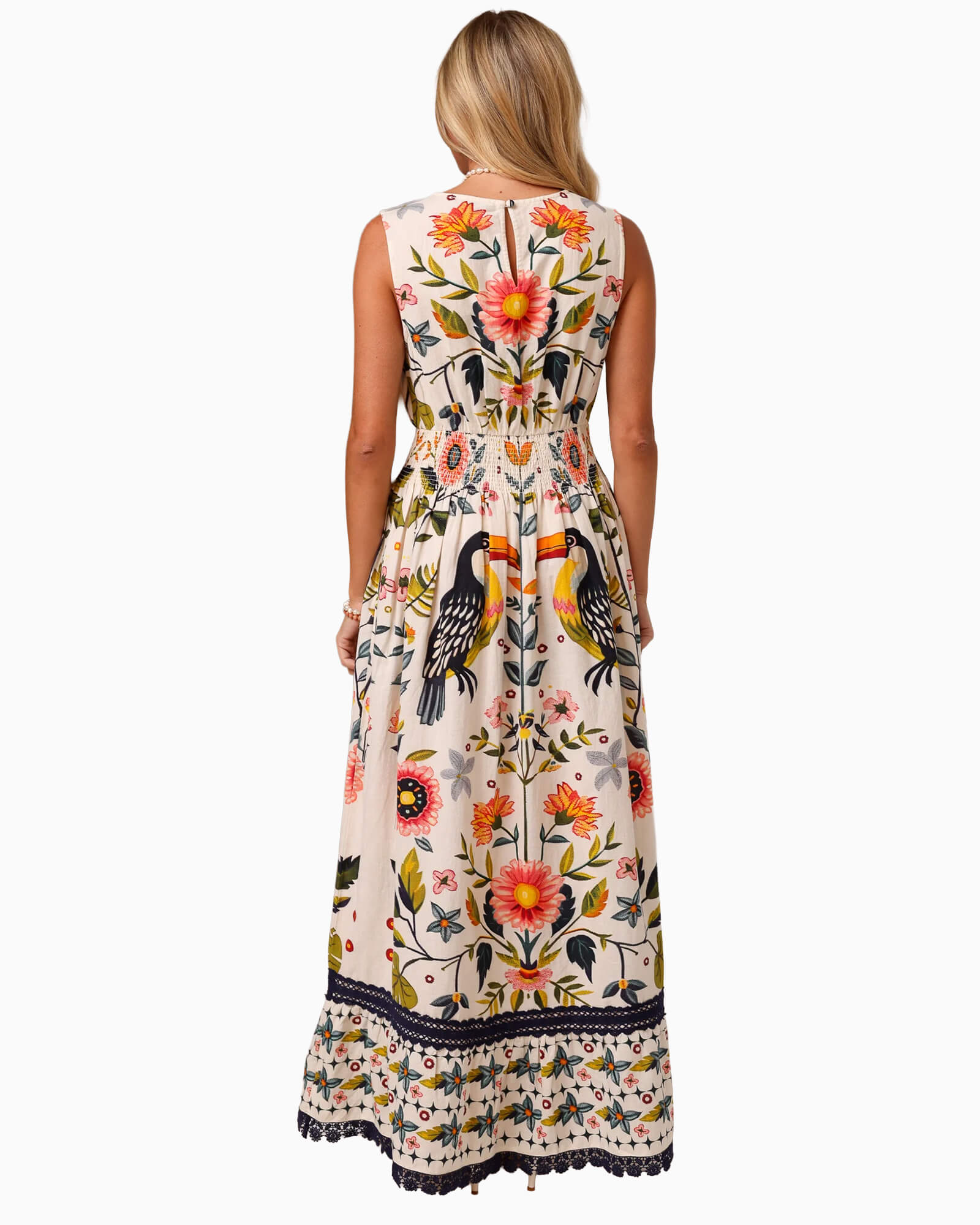 Gracie Maxi Dress - Purple Poppy