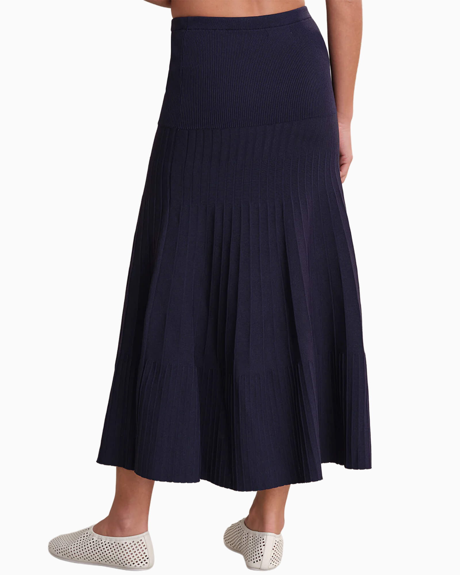 Gwyneth Rib Maxi Skirt