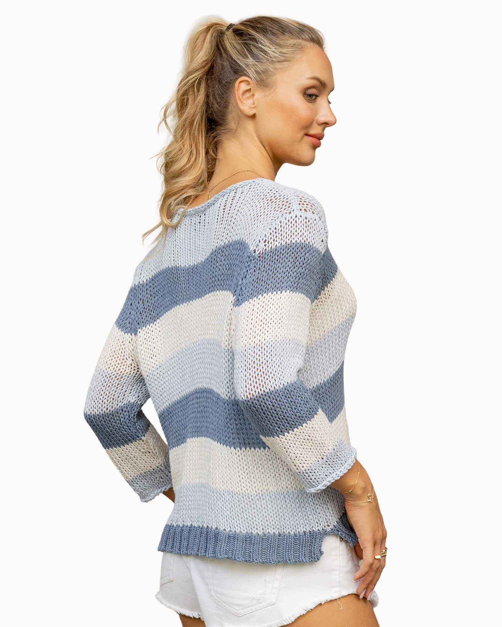 Hadley 3/4 Sleeve V Neck