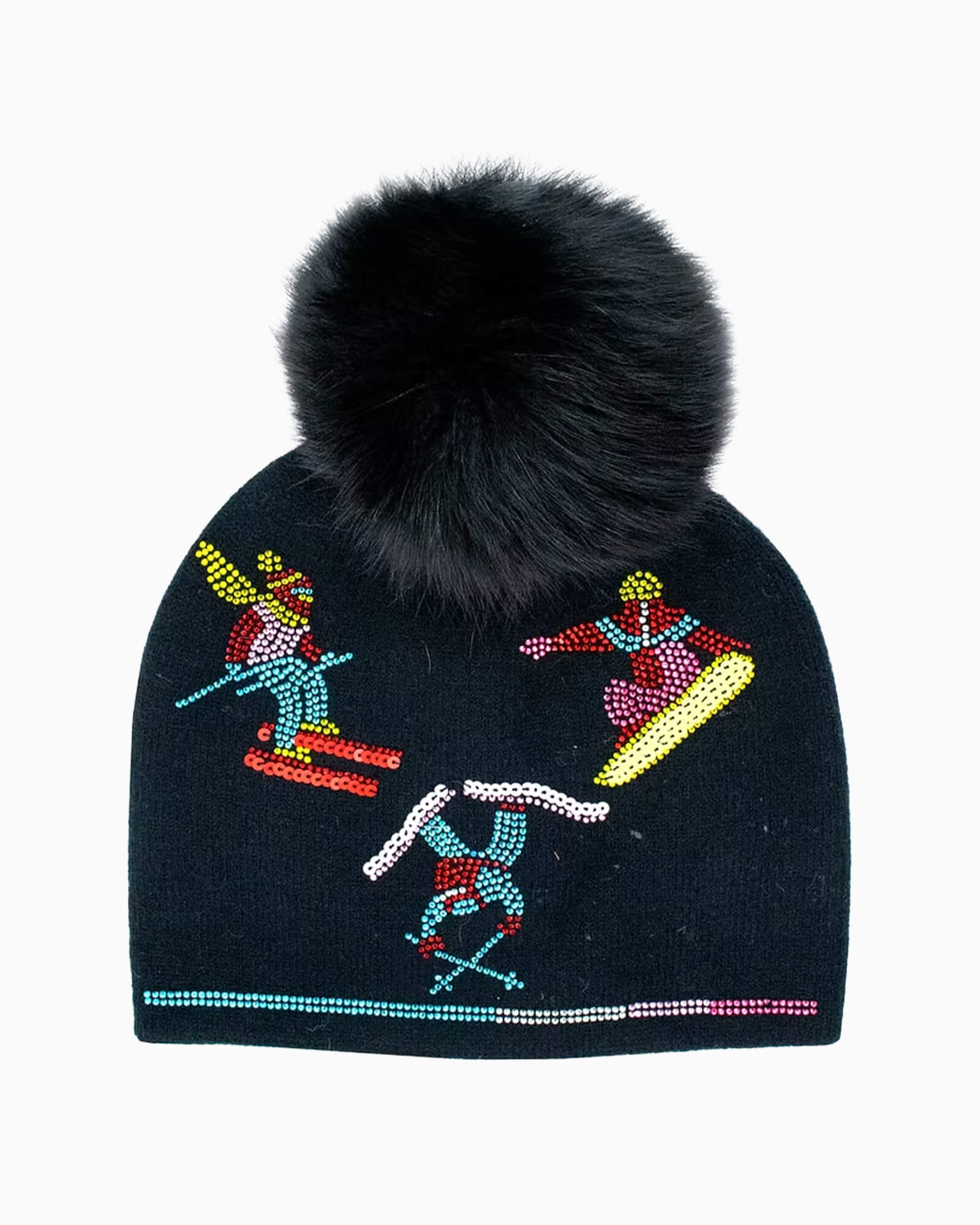 Skiers Knit Beanie Black