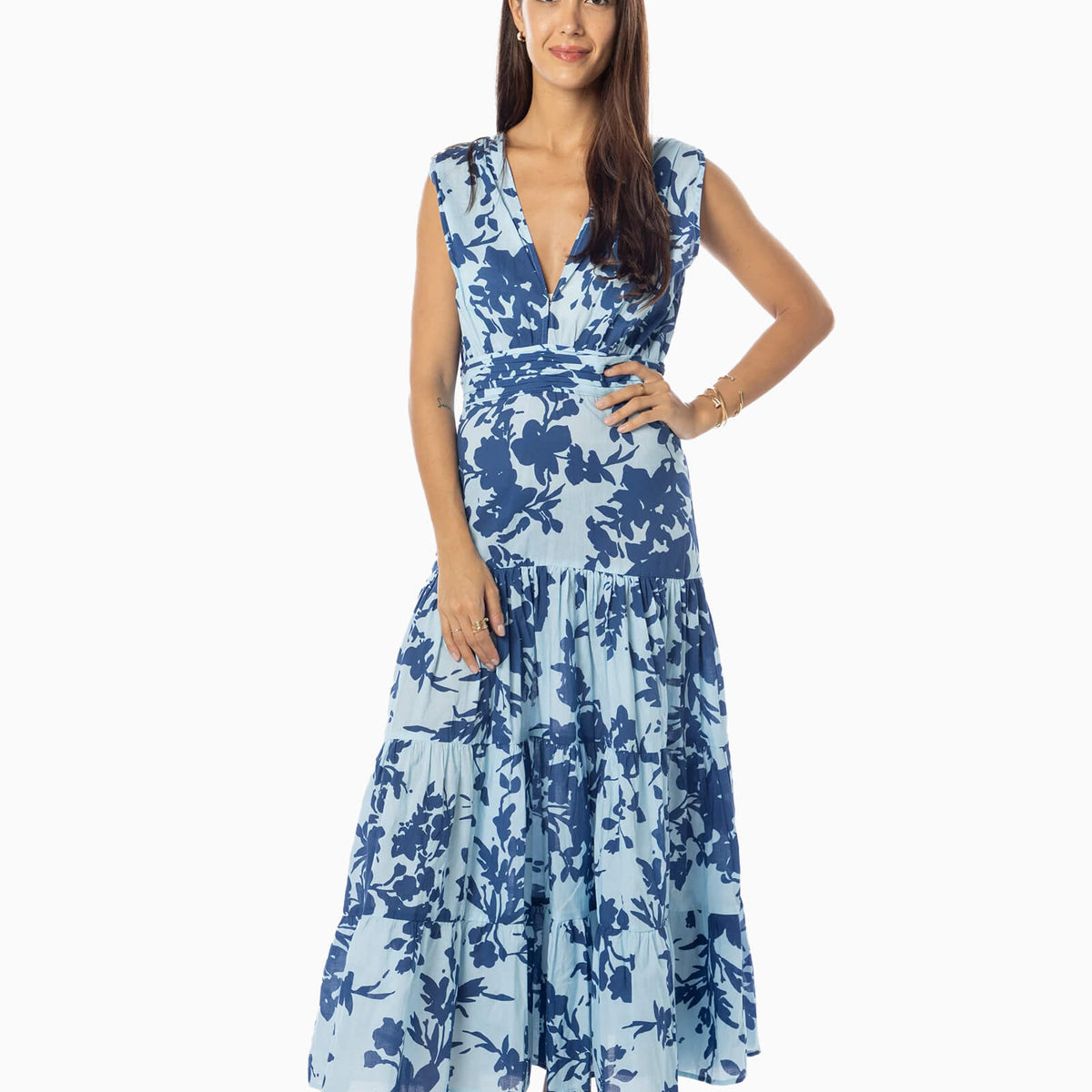 Hazel Dress Blue Harbor | Women's Clothing