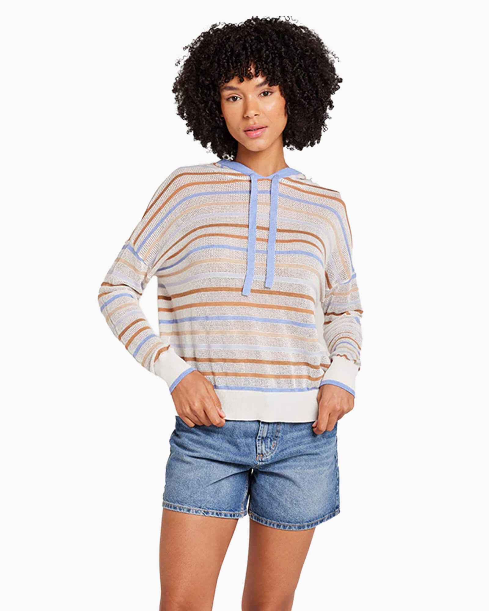 Rainbow Stripe Hoodie