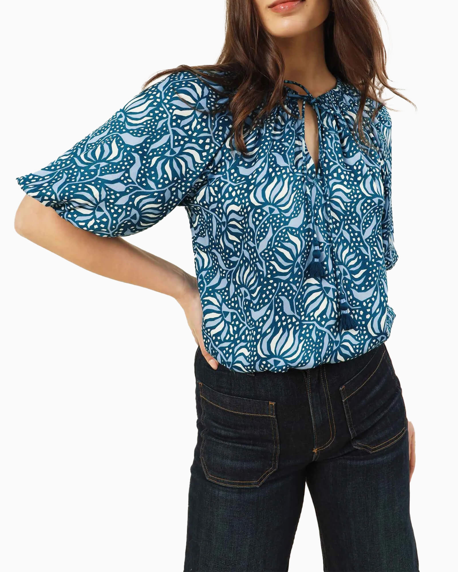 Omika Isla Blouse Mohini Bliss