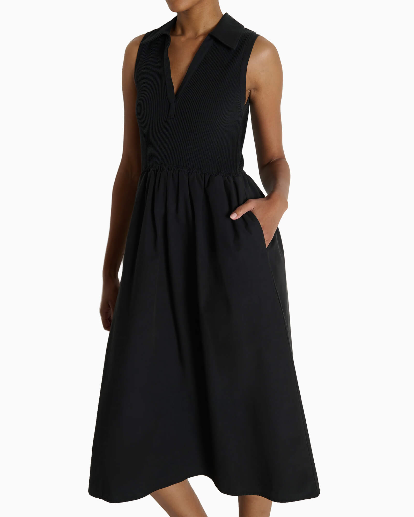 Jessica Midi Dress Black