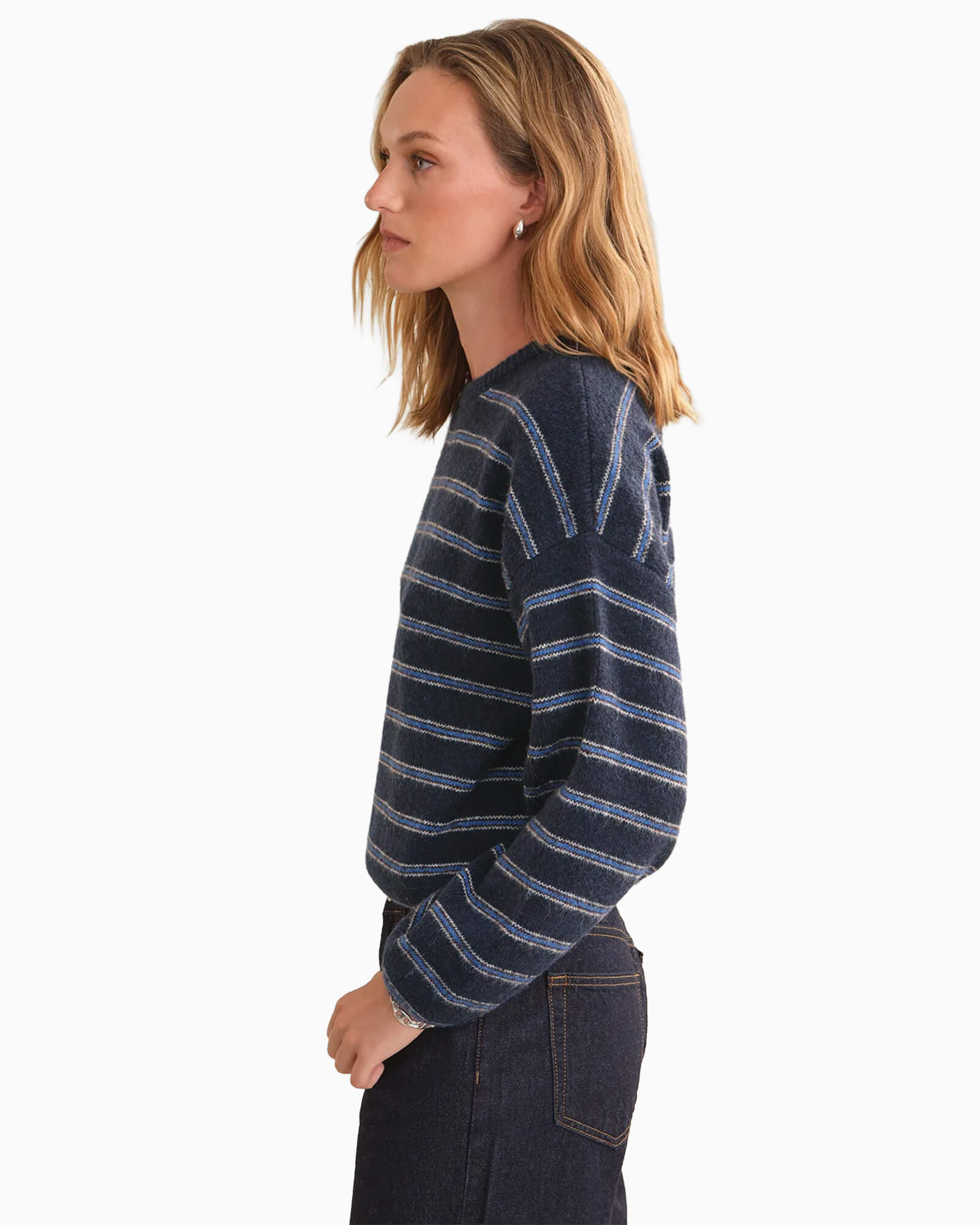 Kensington Cropped Full Sleeve Pullover