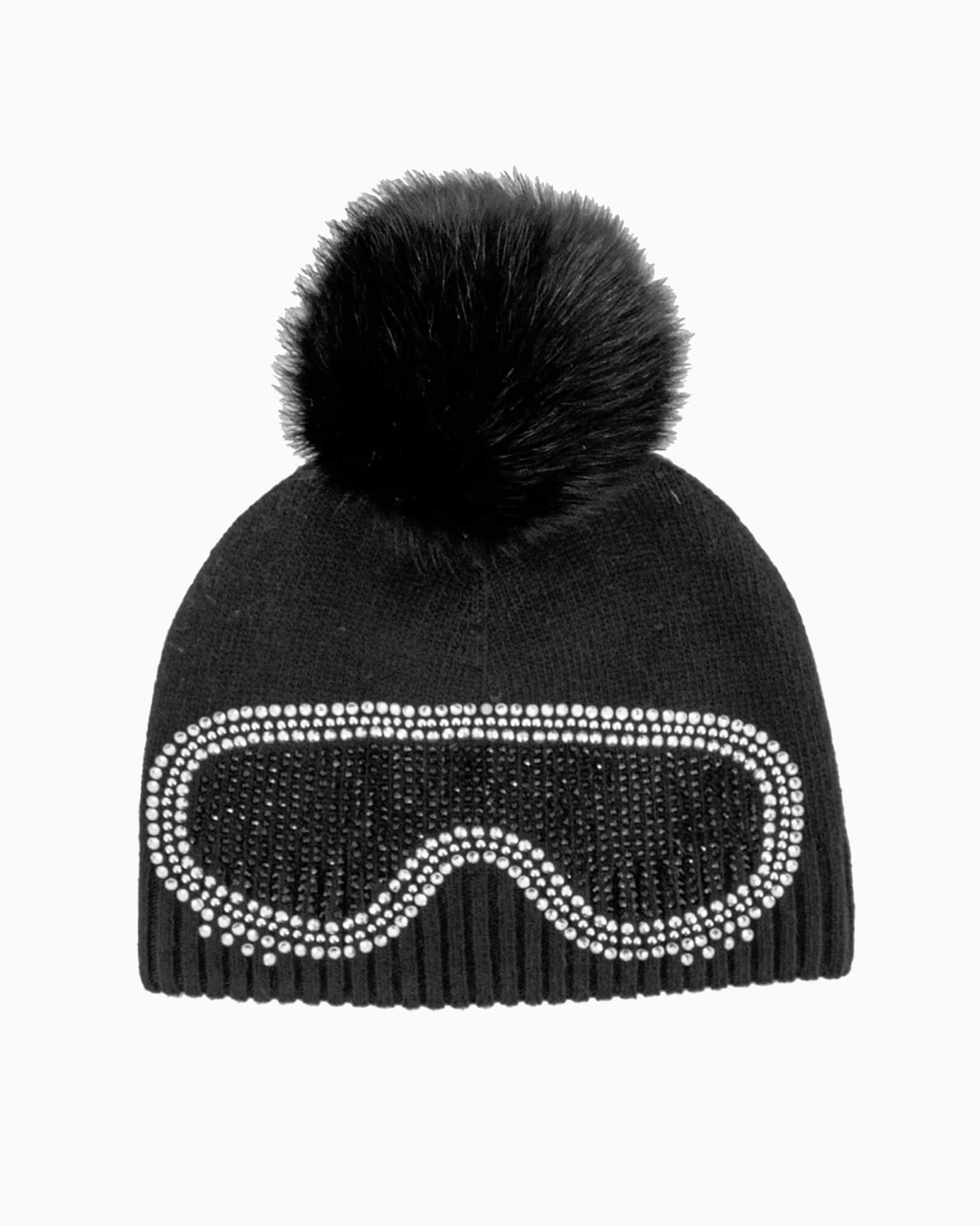 Knit Ski Goggle Beanie