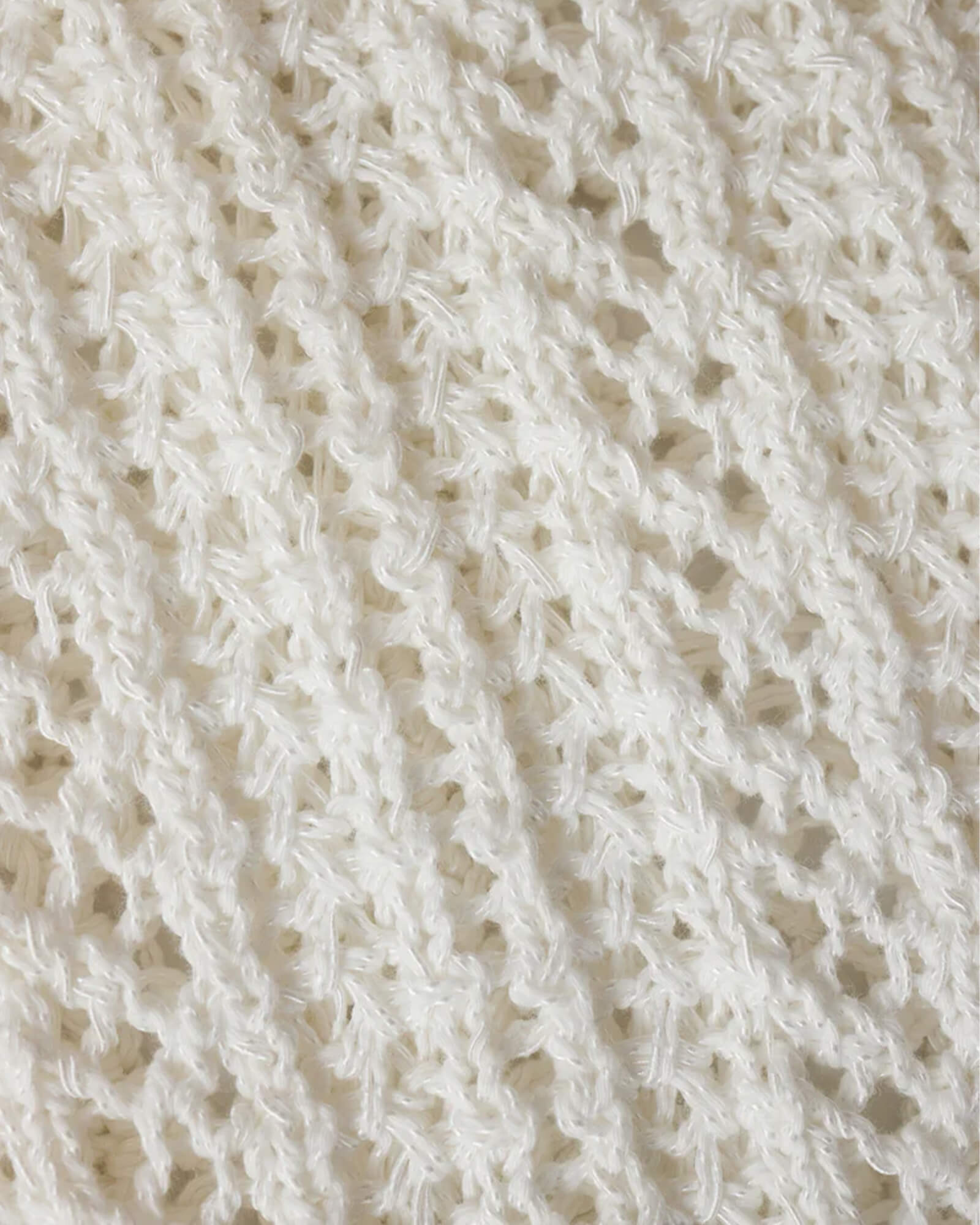 Hullen Diamond Crochet Sweater