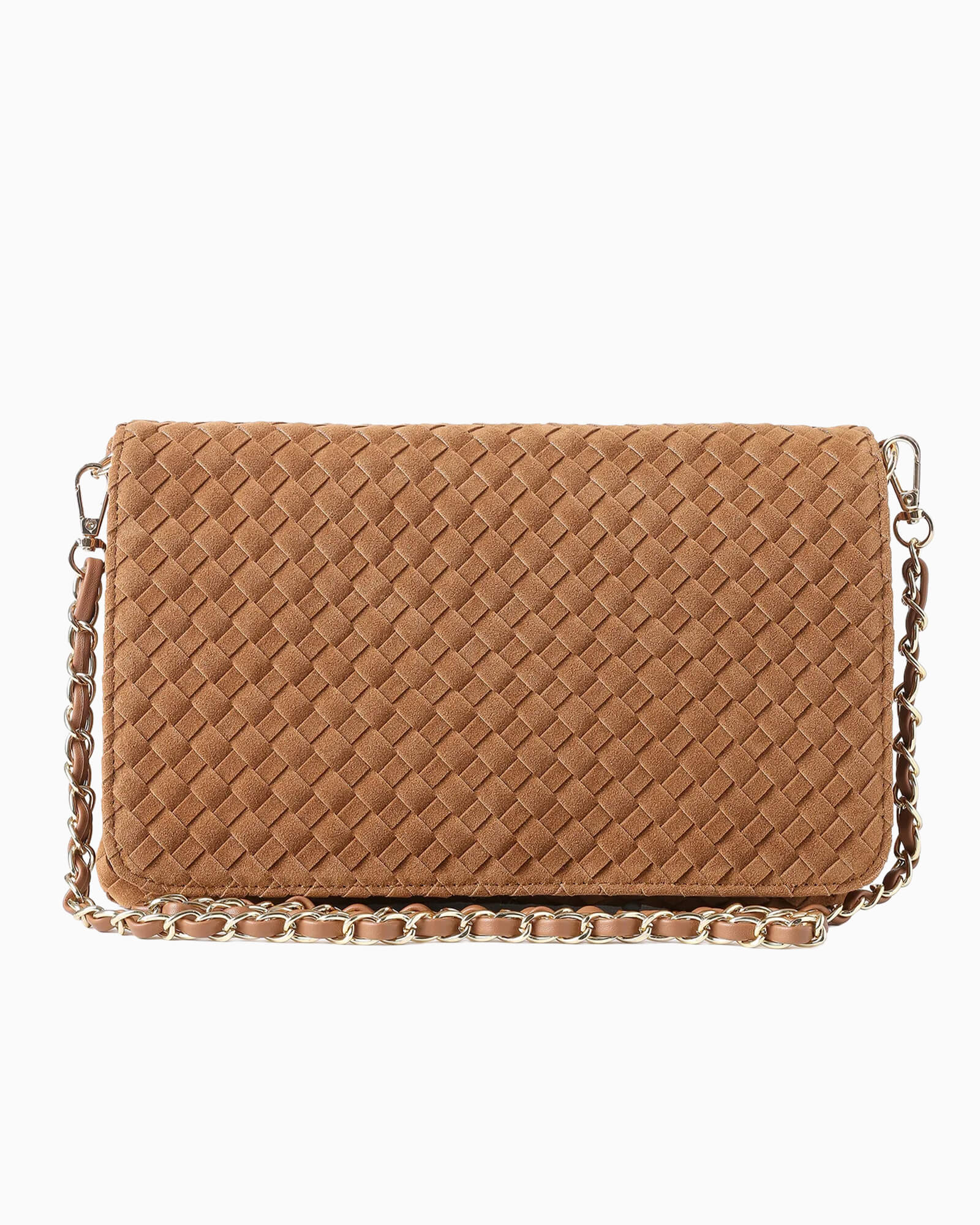 Lexi Woven Saddle Crossbody