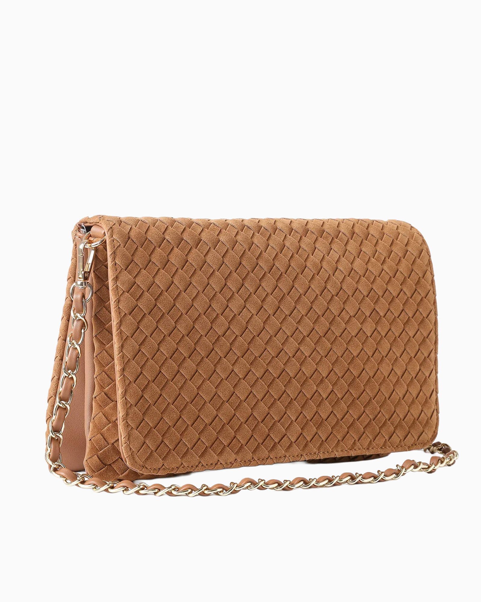 Lexi Woven Saddle Crossbody
