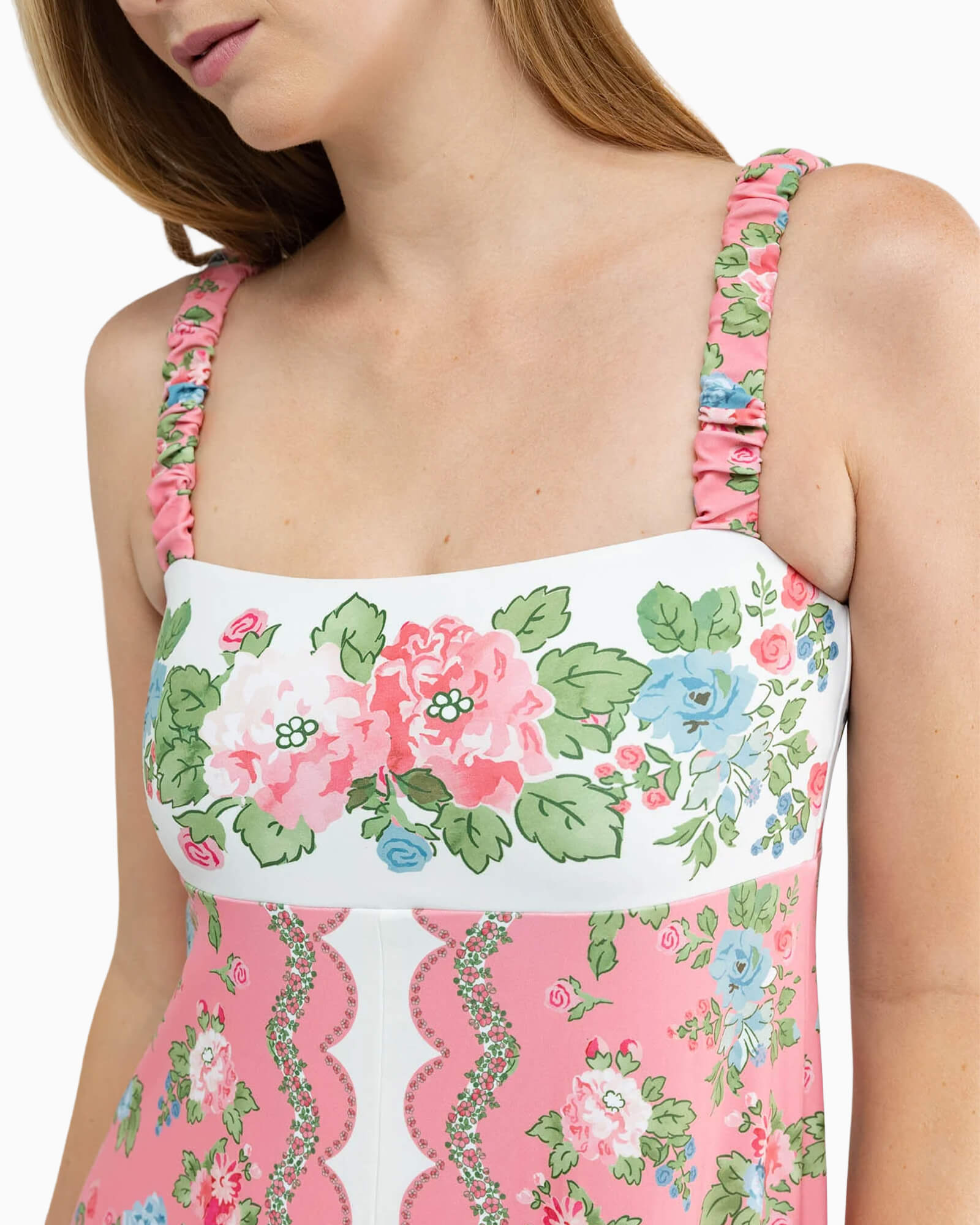Lochlain Dress Cottage Rose - Purple Poppy