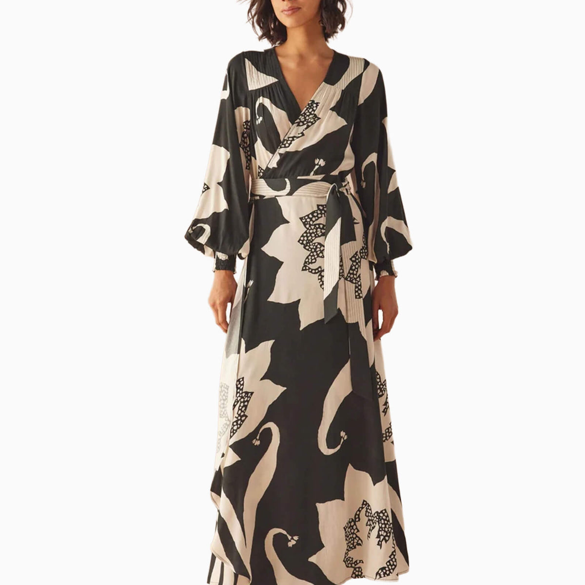 lorelei maxi dress Lorelei Wrap Dress Audrey Nocturne