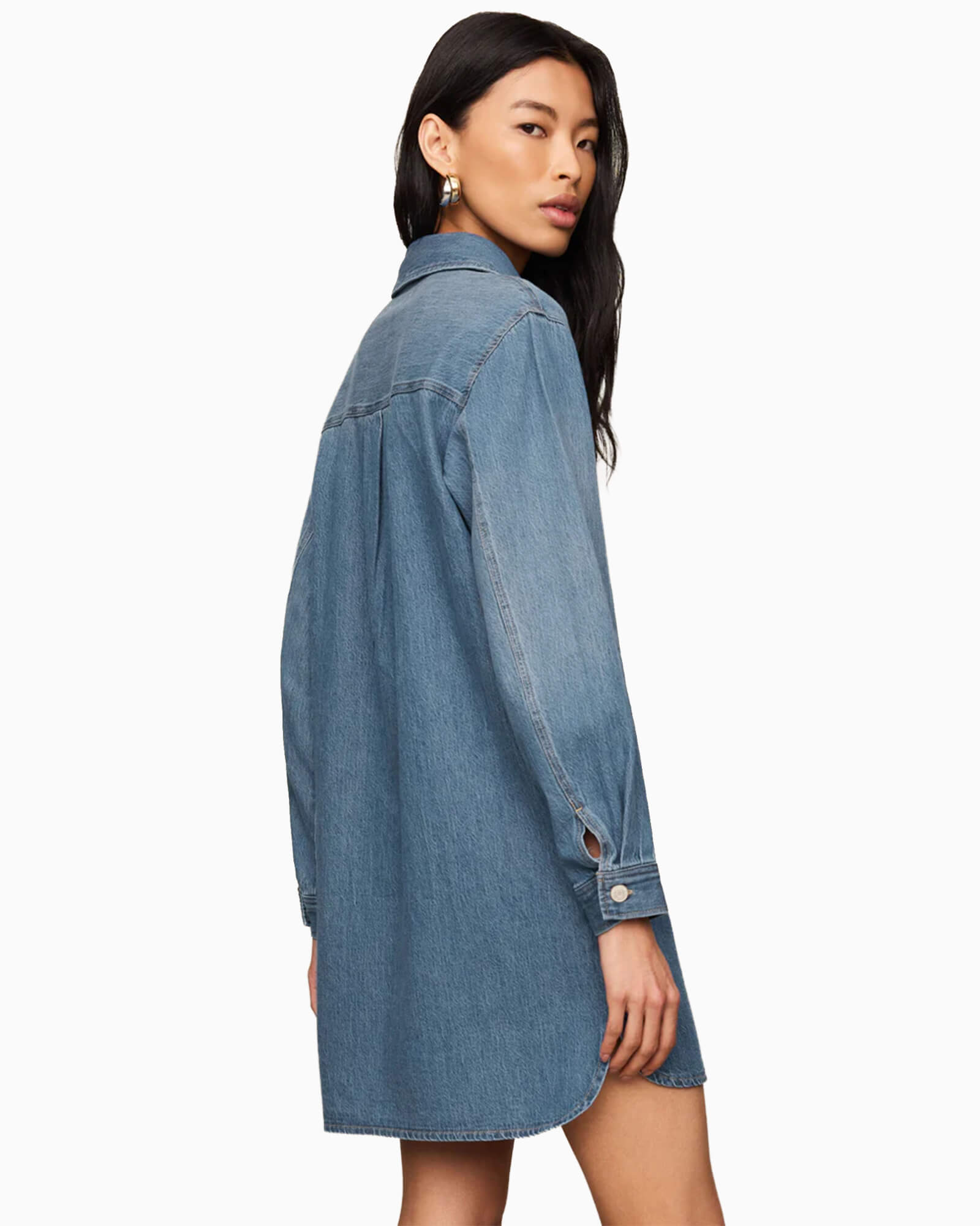 Lucie Denim Shirt Dress