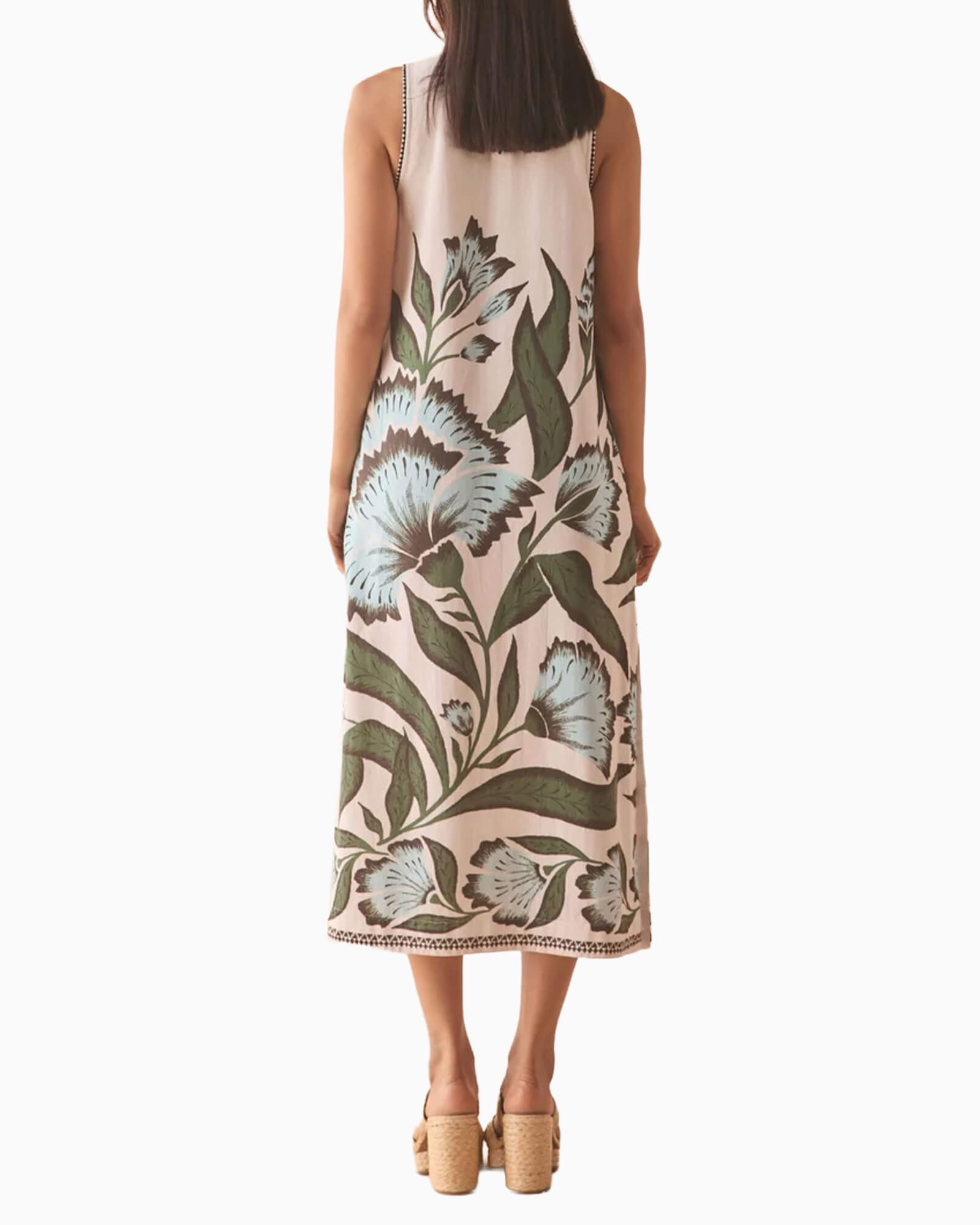 Maggie Midi Dress Adelaide Shisho - Purple Poppy