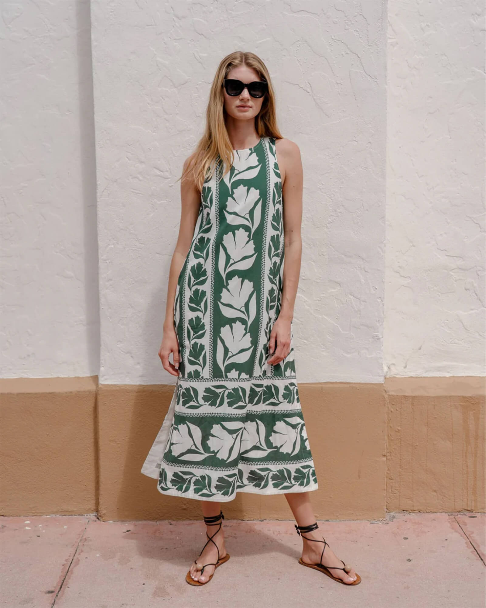 Maggie Midi Gwenn Palm - Purple Poppy