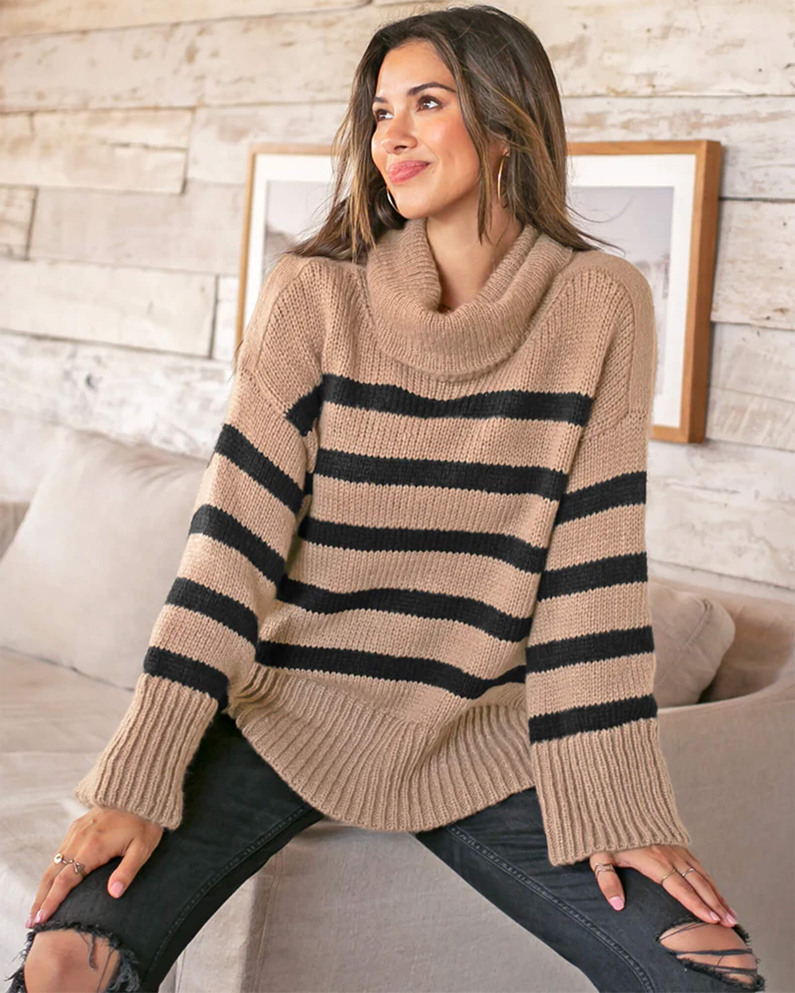 Mallory Striped Sweater