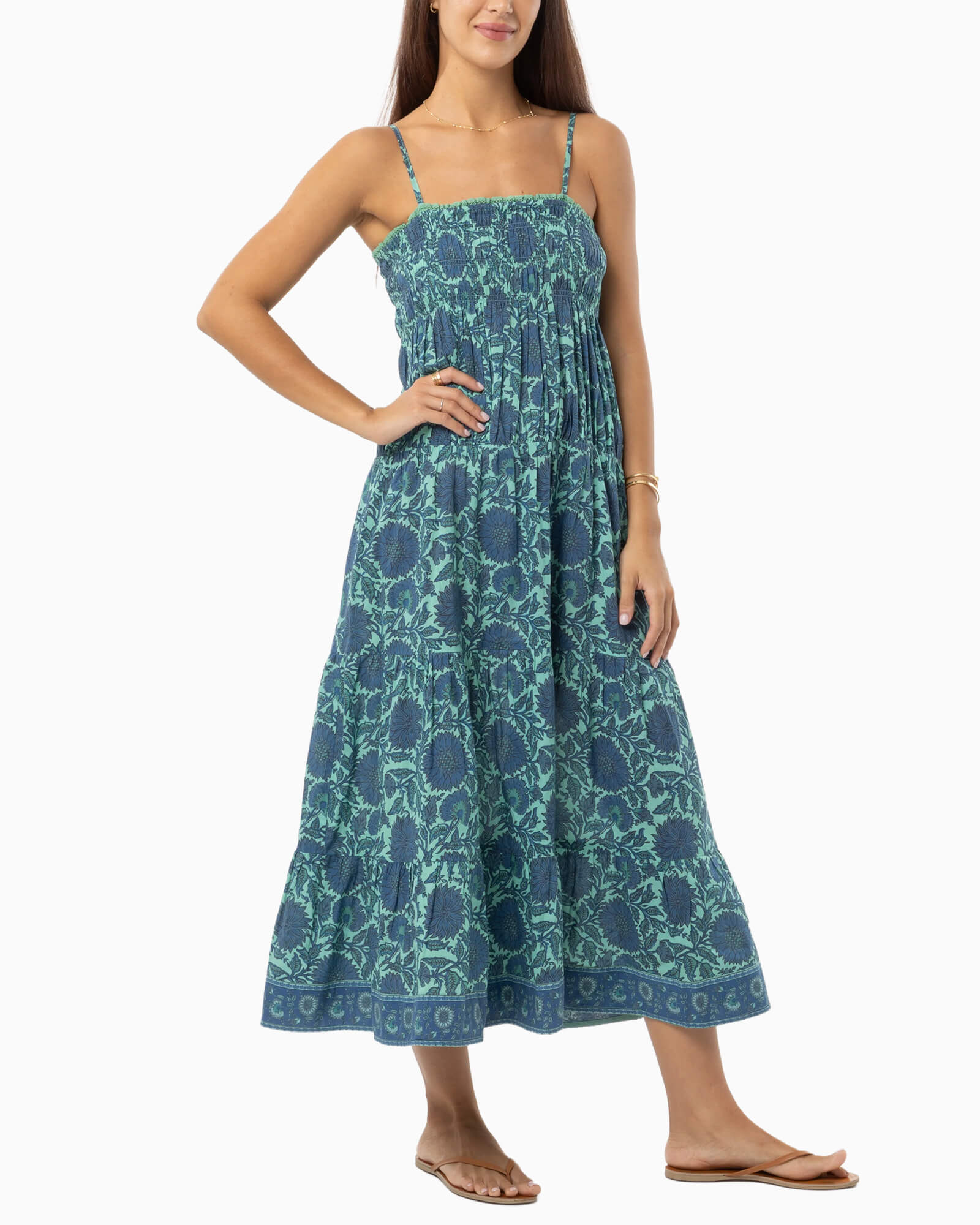 Marissa Dress Marine Blue