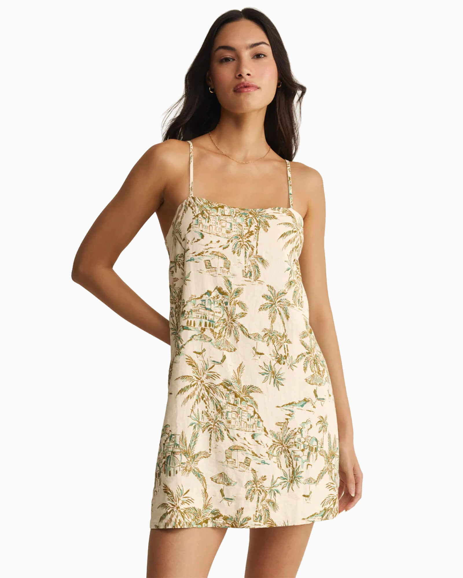 Maude Tiki Tide Mini Dress
